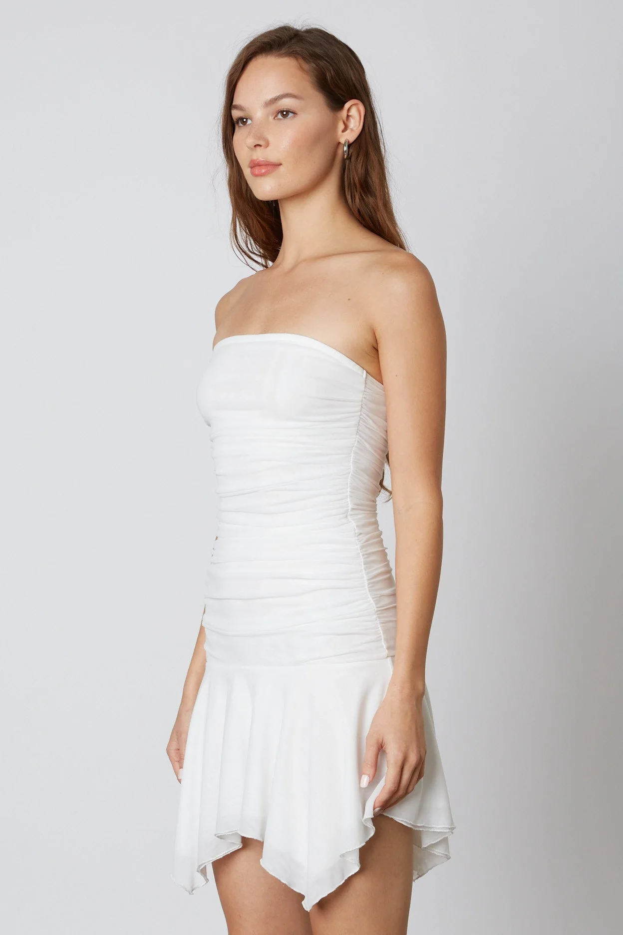 Mesh Asymmetrical Dress