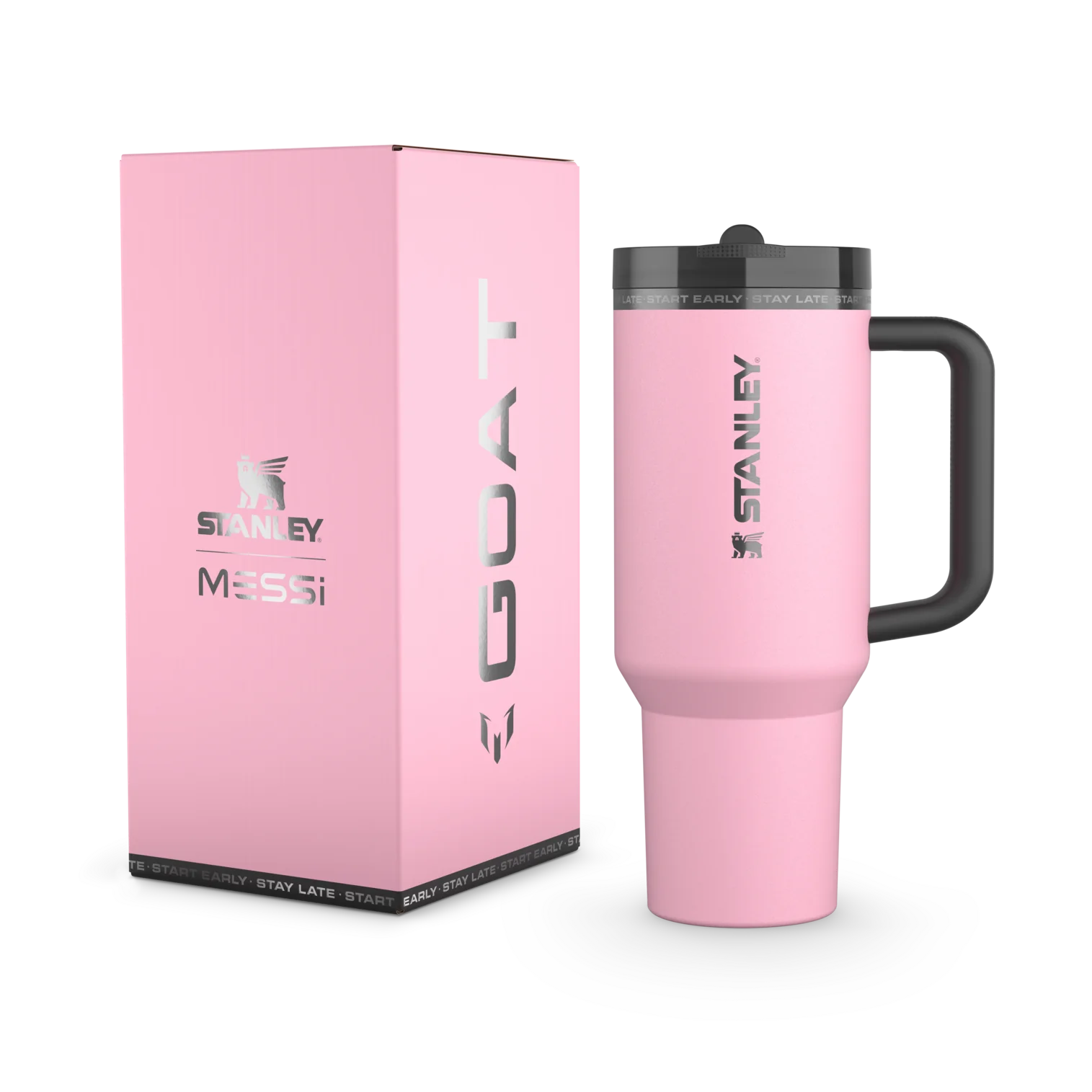 The Messi x Stanley Quencher ProTour Flip Straw Tumbler | 40 OZ