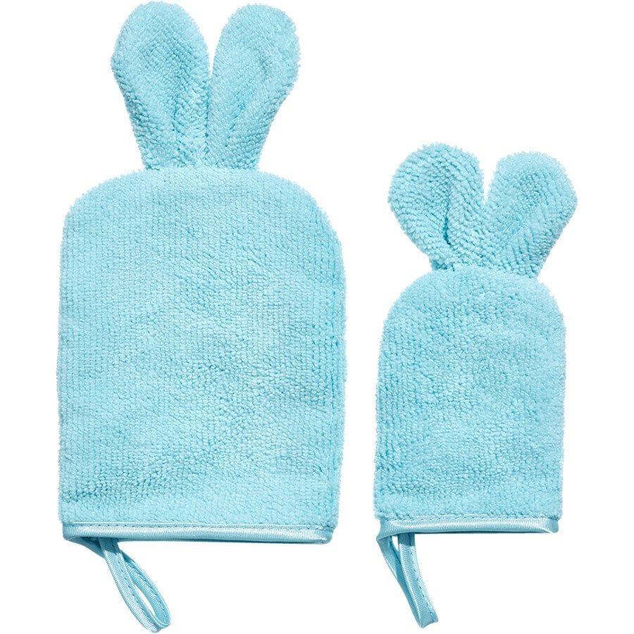 GLOV Płyn do demakijażu i rękawica oczyszczająca Kids Face & Body Wash Gloves Blue Dzieci