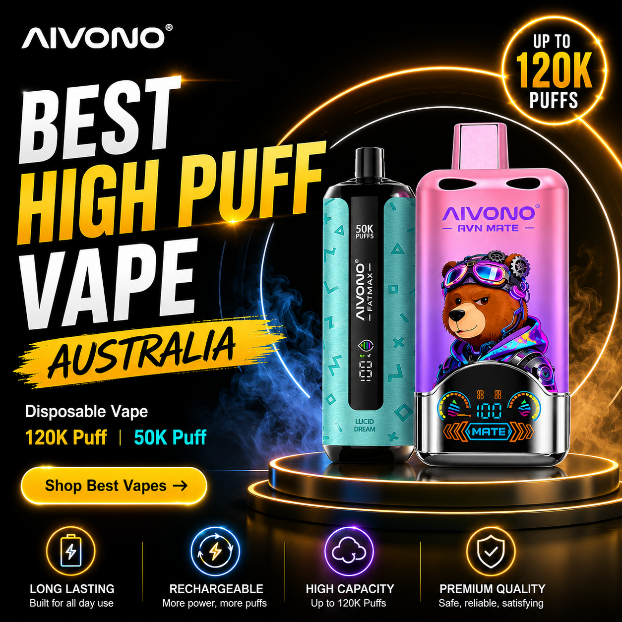 Best high puff vape Australia