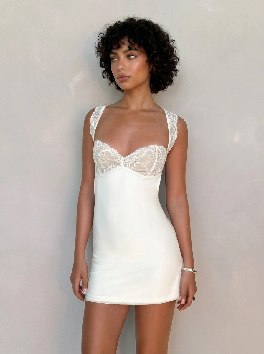 Nyomara white dress