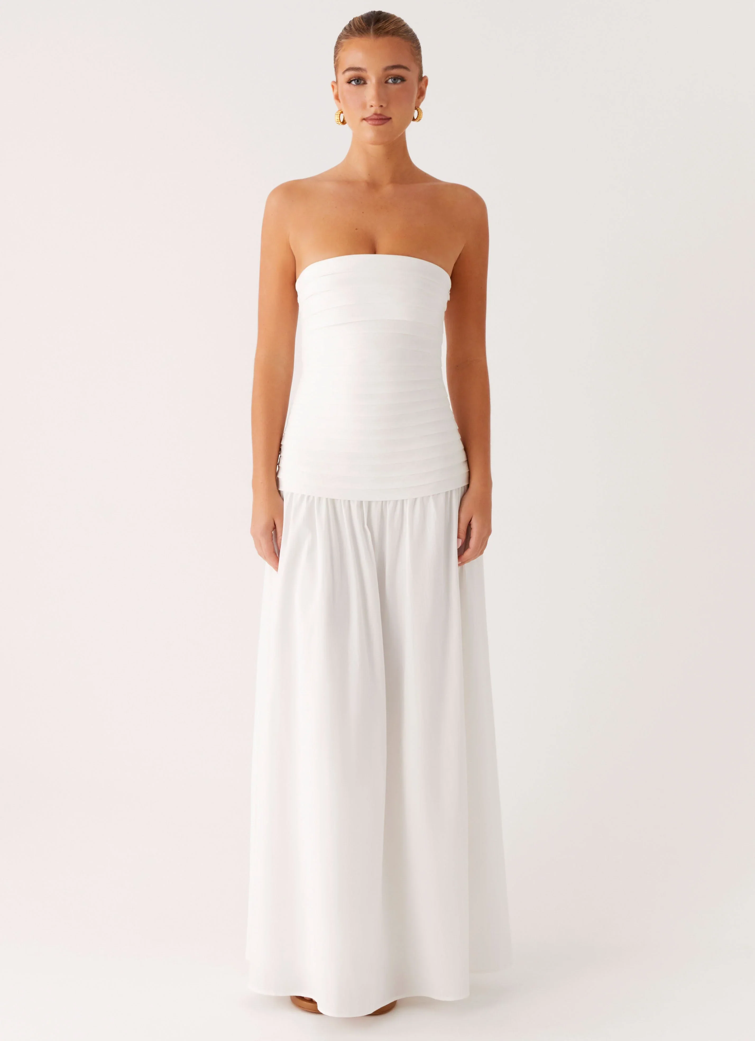 Tyrah Maxi Dress - White