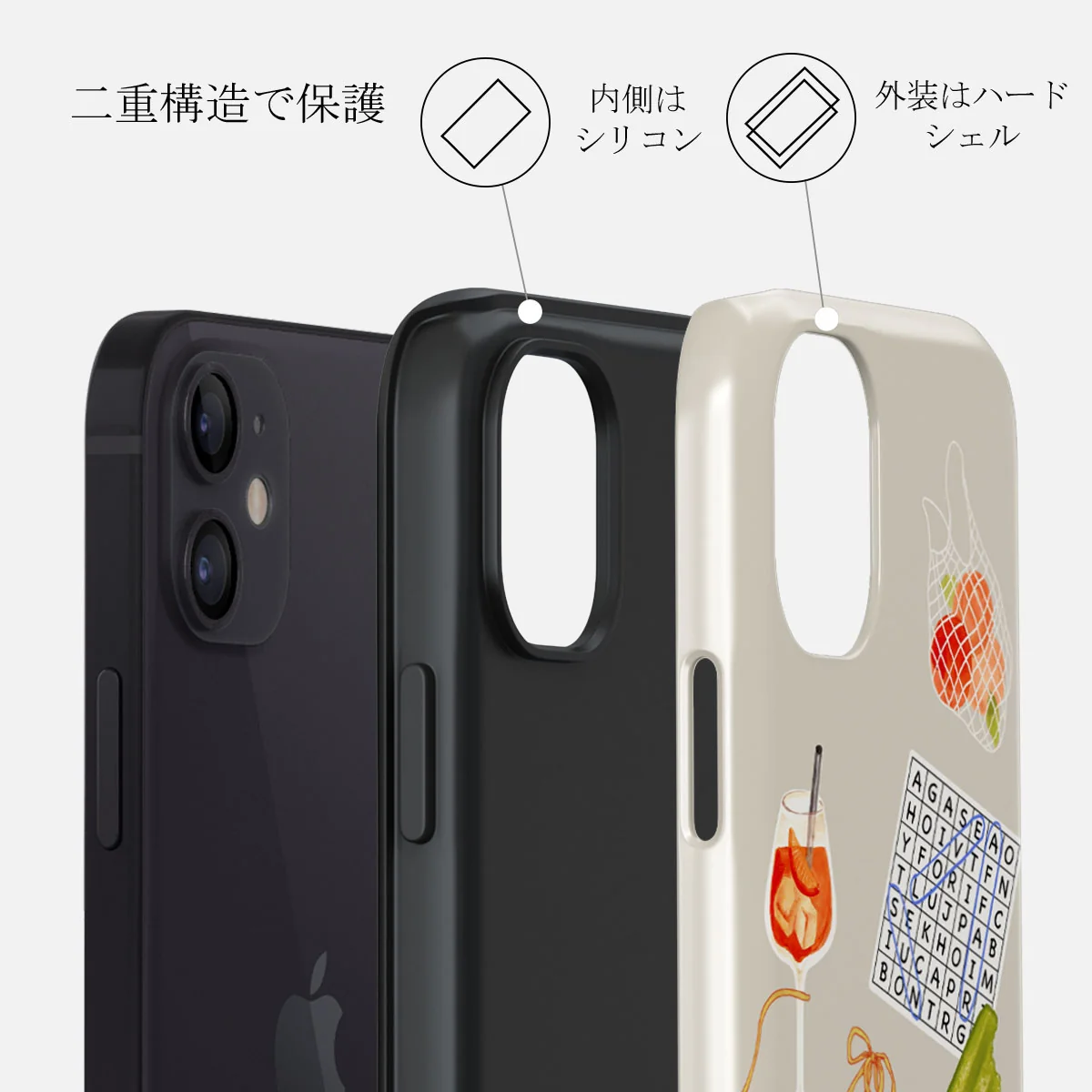 Seaside Muse - iPhone 12 ケース