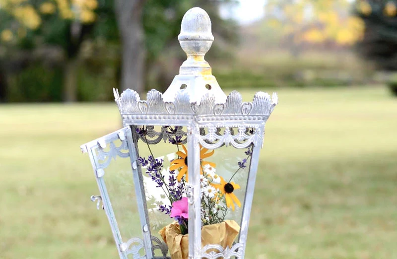 HUGE Standing Post Lantern