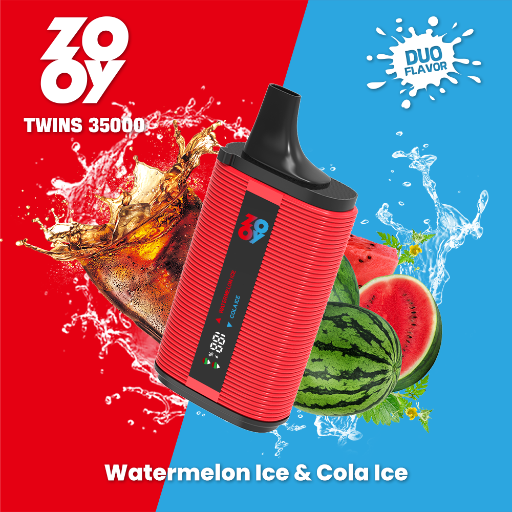 ZOOY TWINS 35K - Watermelon ice &cola ice