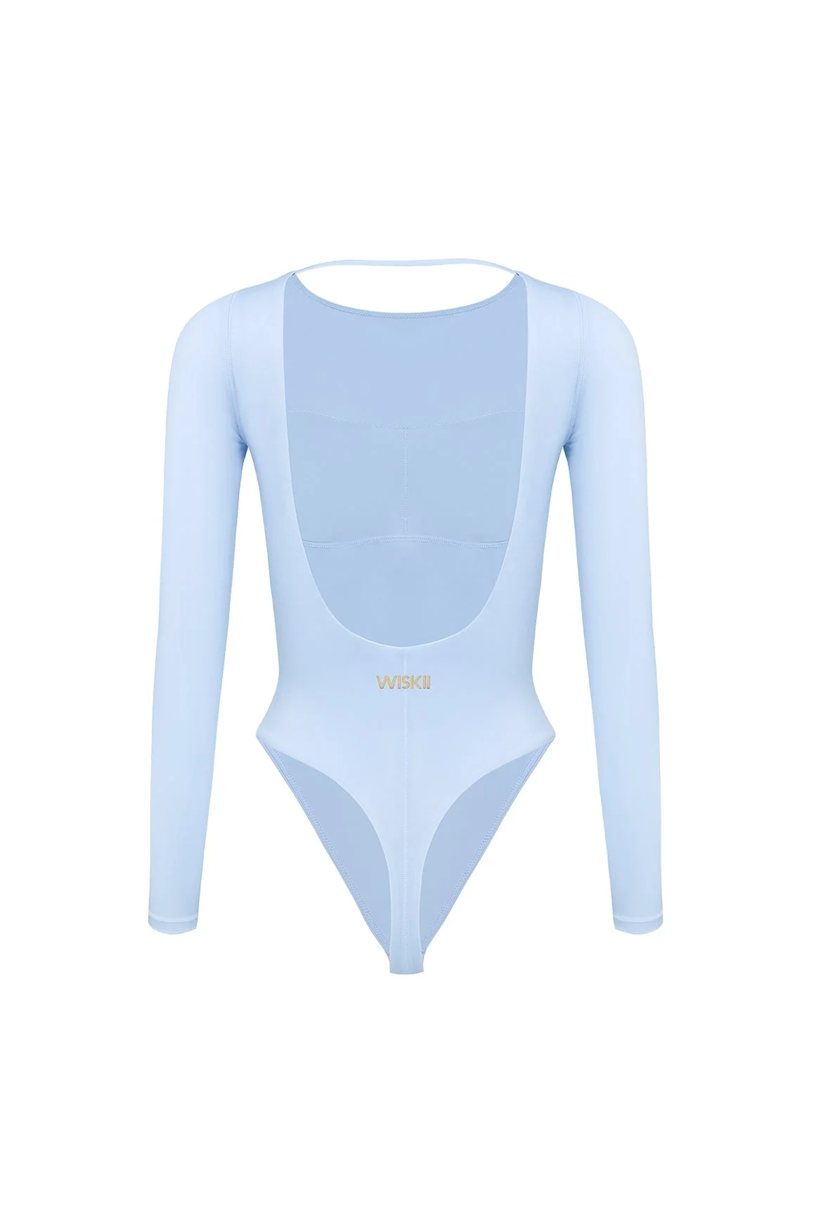 Long Sleeve Open Back Bodysuit