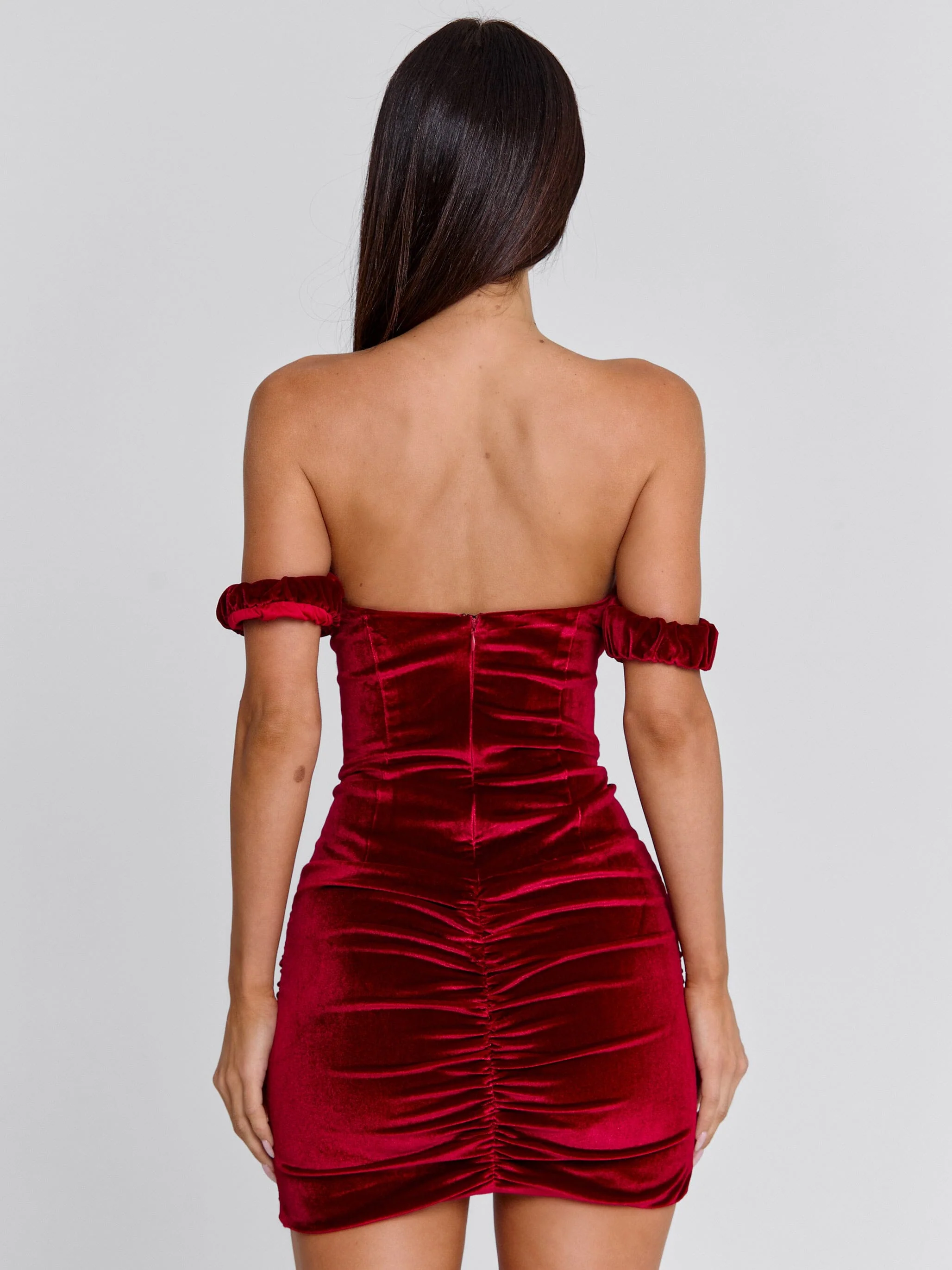 Narnie-Mini-Dress-Red - luluinthesky