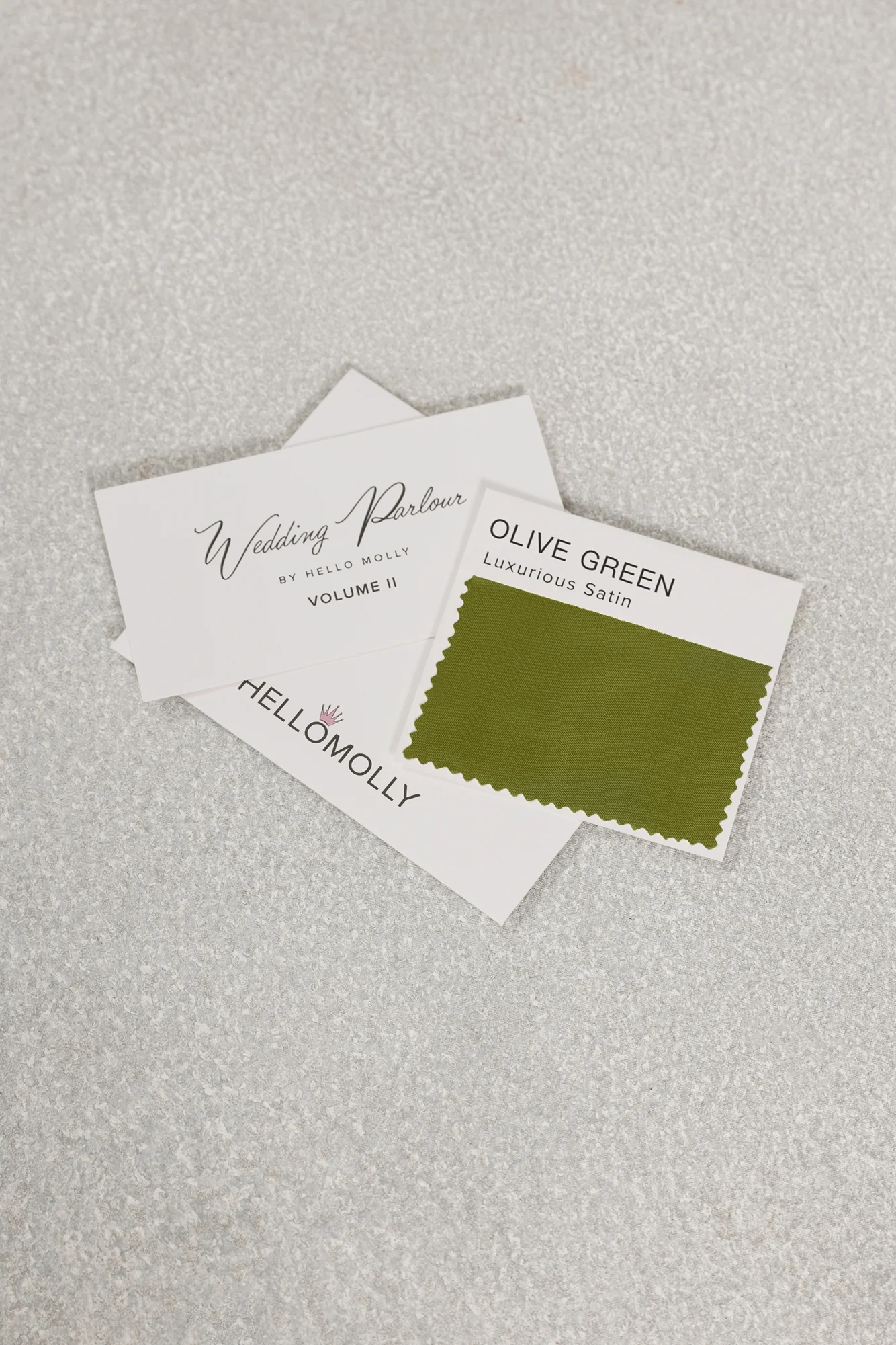 Swatch Card Olive Green