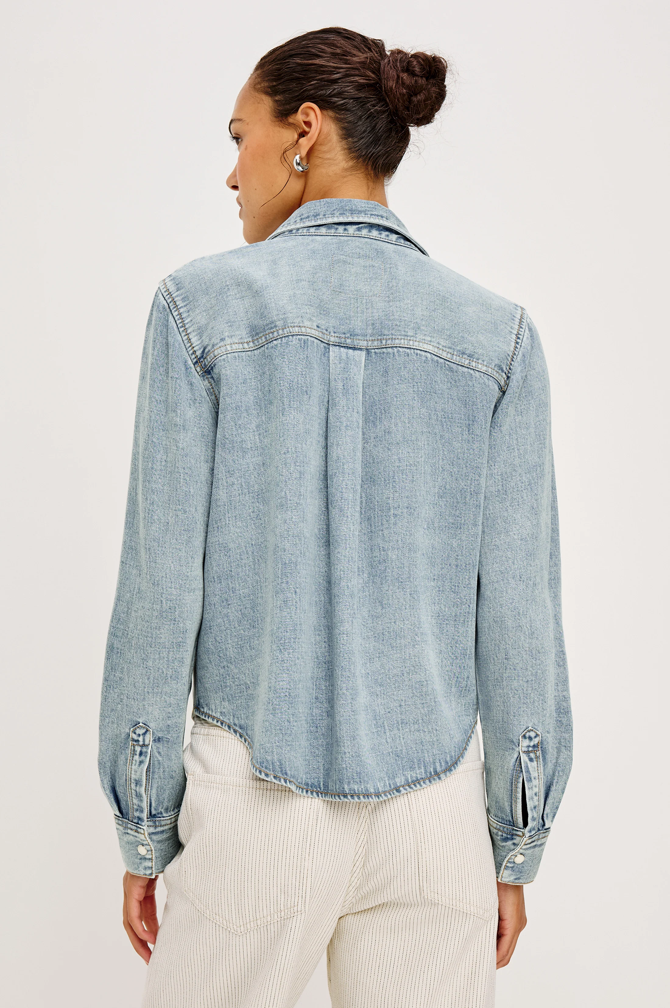 Noa Shirt - Faded Indigo