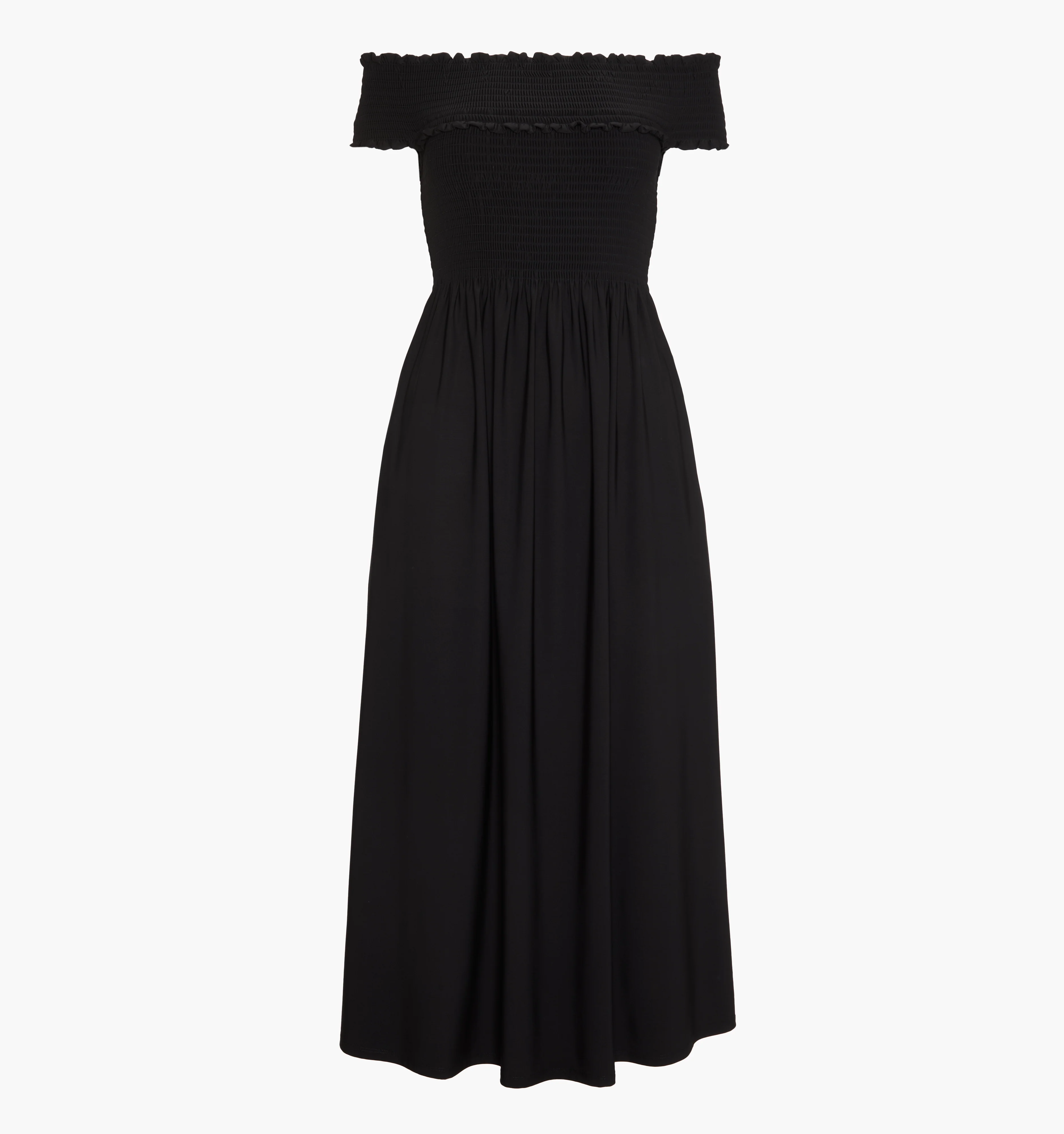 The Marguerite Nap Dress - Black