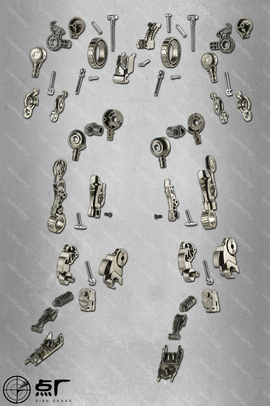 Dot Studio MG 1/100 Barbatos Frame Replacement (Metal Parts)