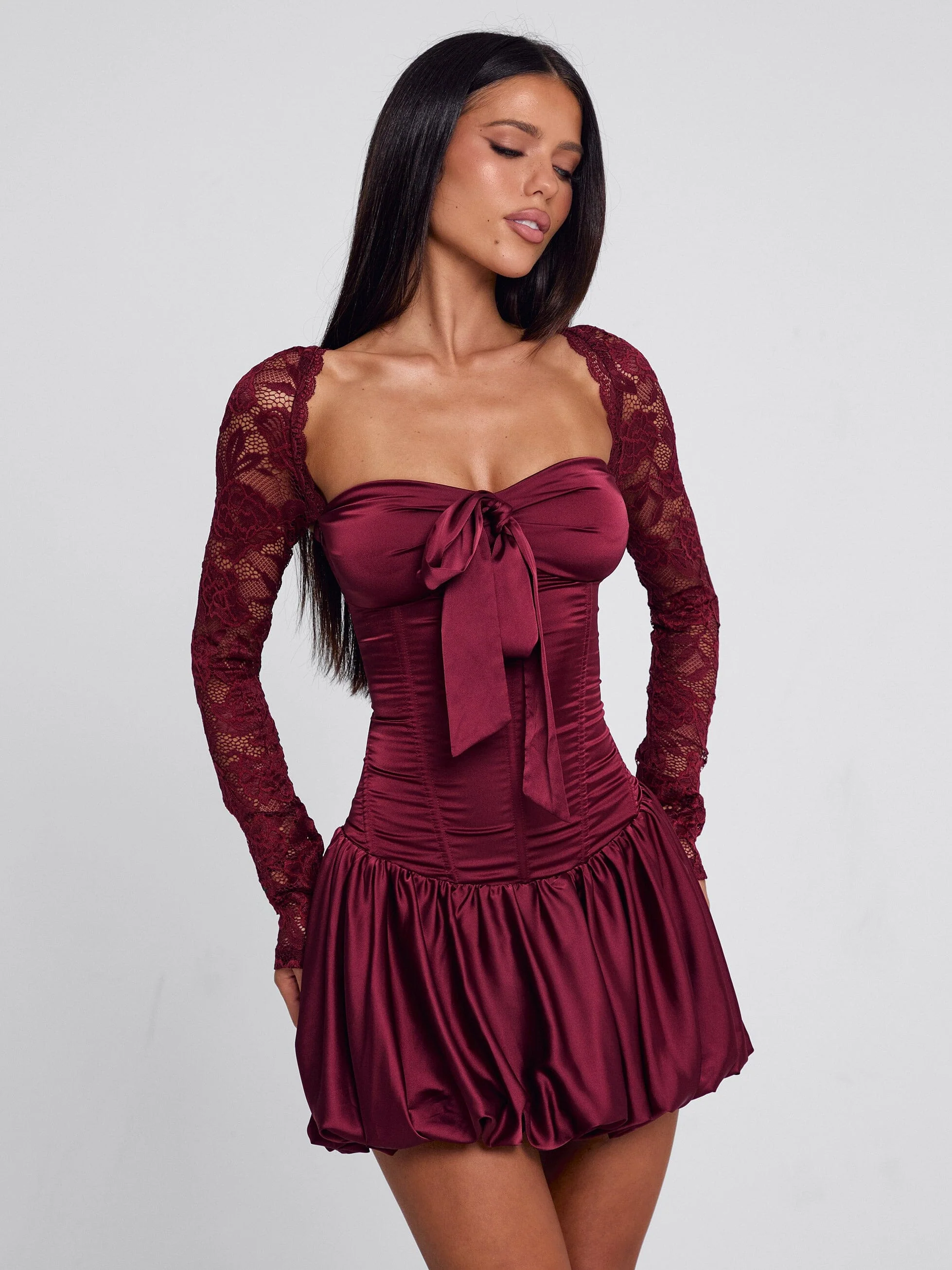 Leviana-Mini-Dress-Red - luluinthesky