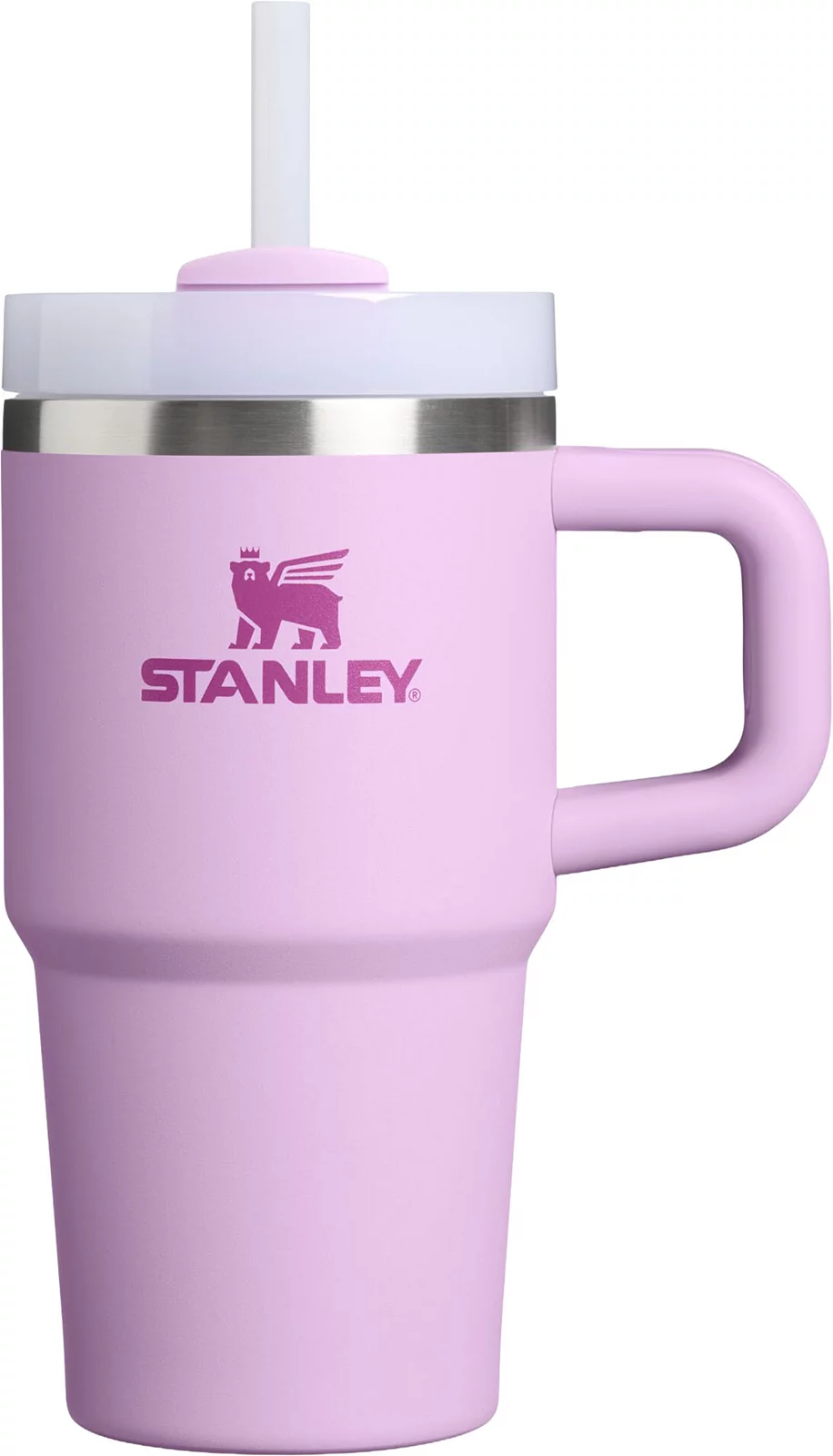 Stanley 20 oz. Quencher H2.0 FlowState Tumbler with Handle - Soft Orchid