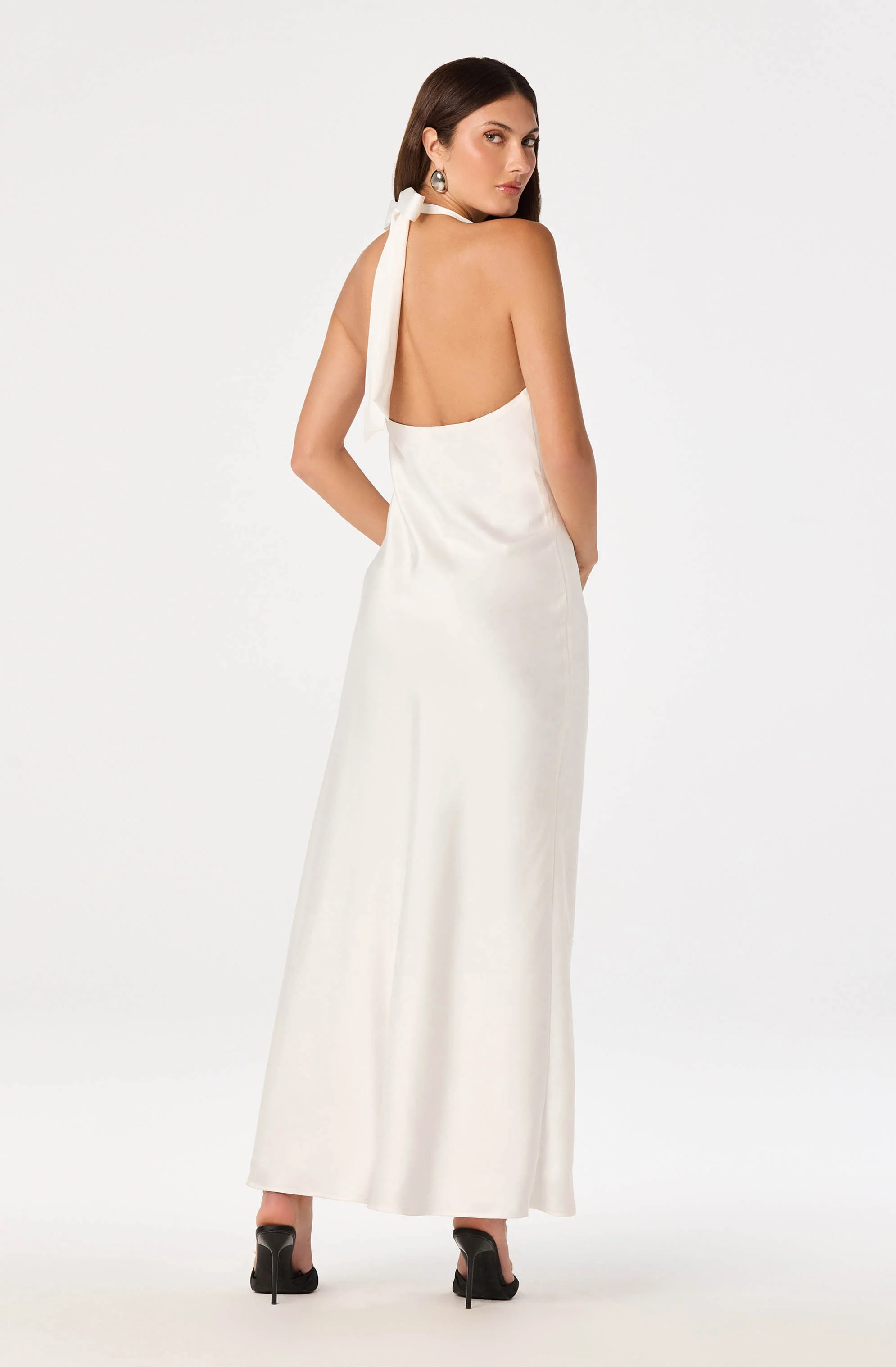 Lara Sweetheart Halter Maxi Dress