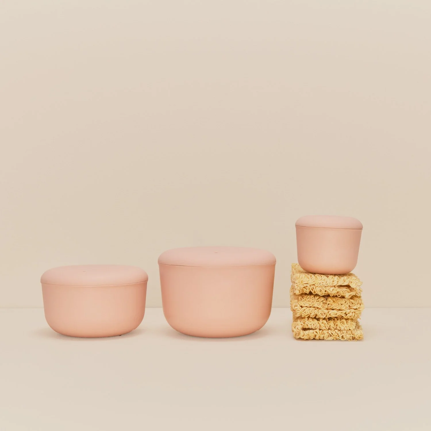 Vogeelle Lunch Set with heat-safe inserts - Blush