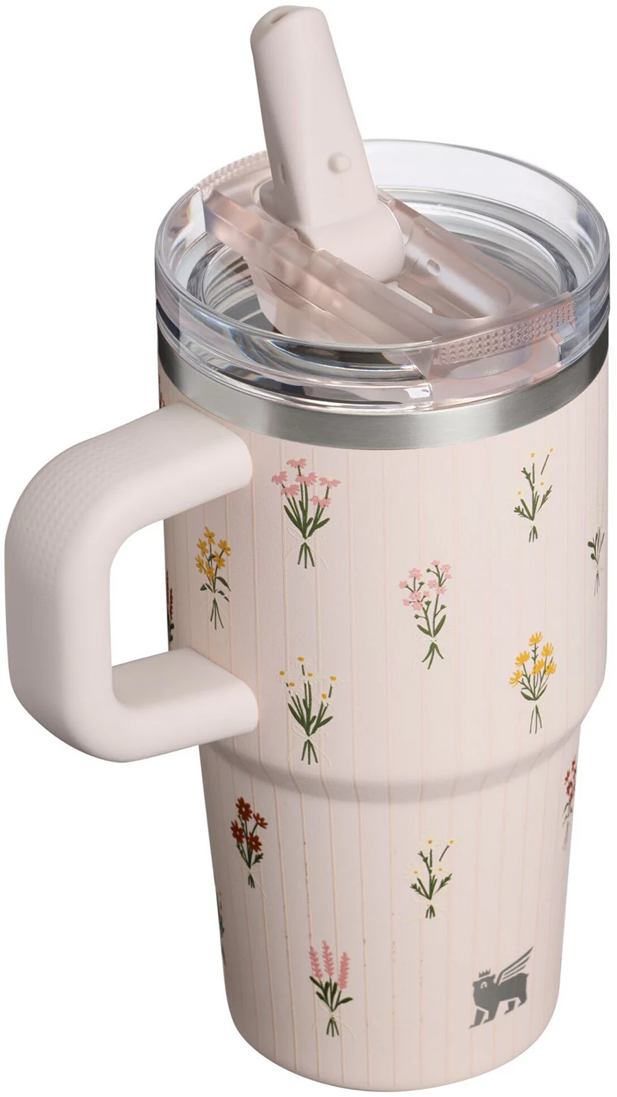 Stanley 20 oz. Quencher ProTour Flip Straw Tumbler - Rose Quartz Bouquets