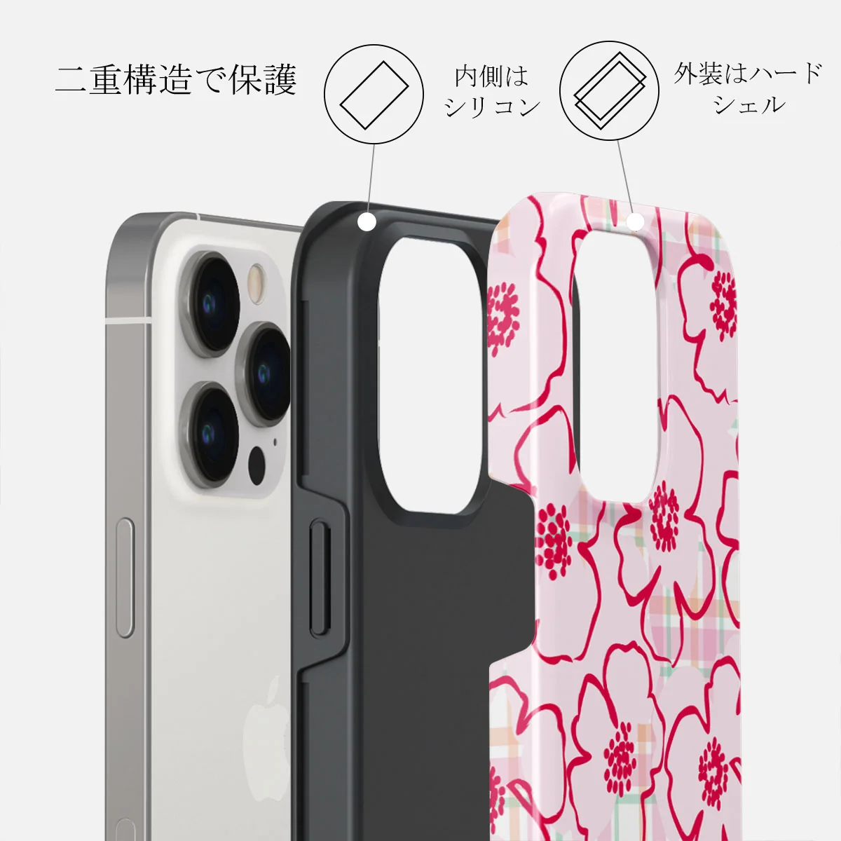 Flower Girl - iPhone 14 Pro Max ケース