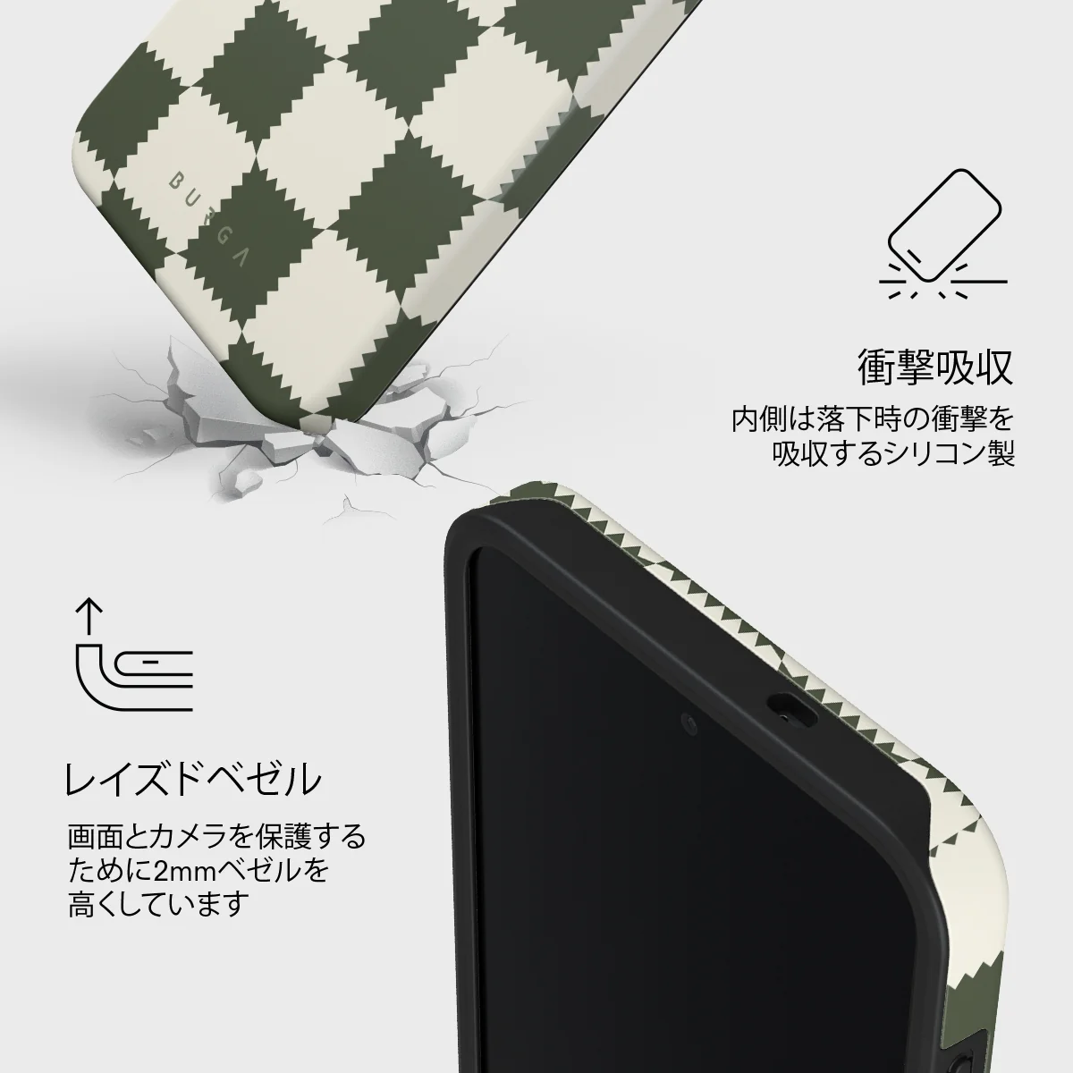 Retro Grid - Samsung Galaxy S26 FE ケース