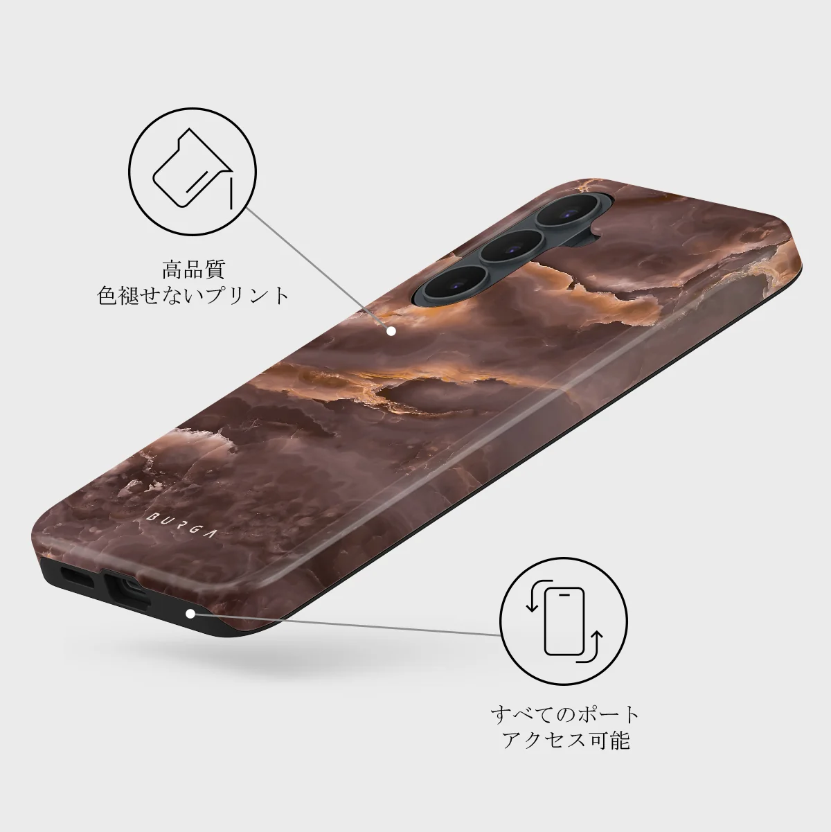 Fire Wood - Samsung Galaxy S26 FE ケース