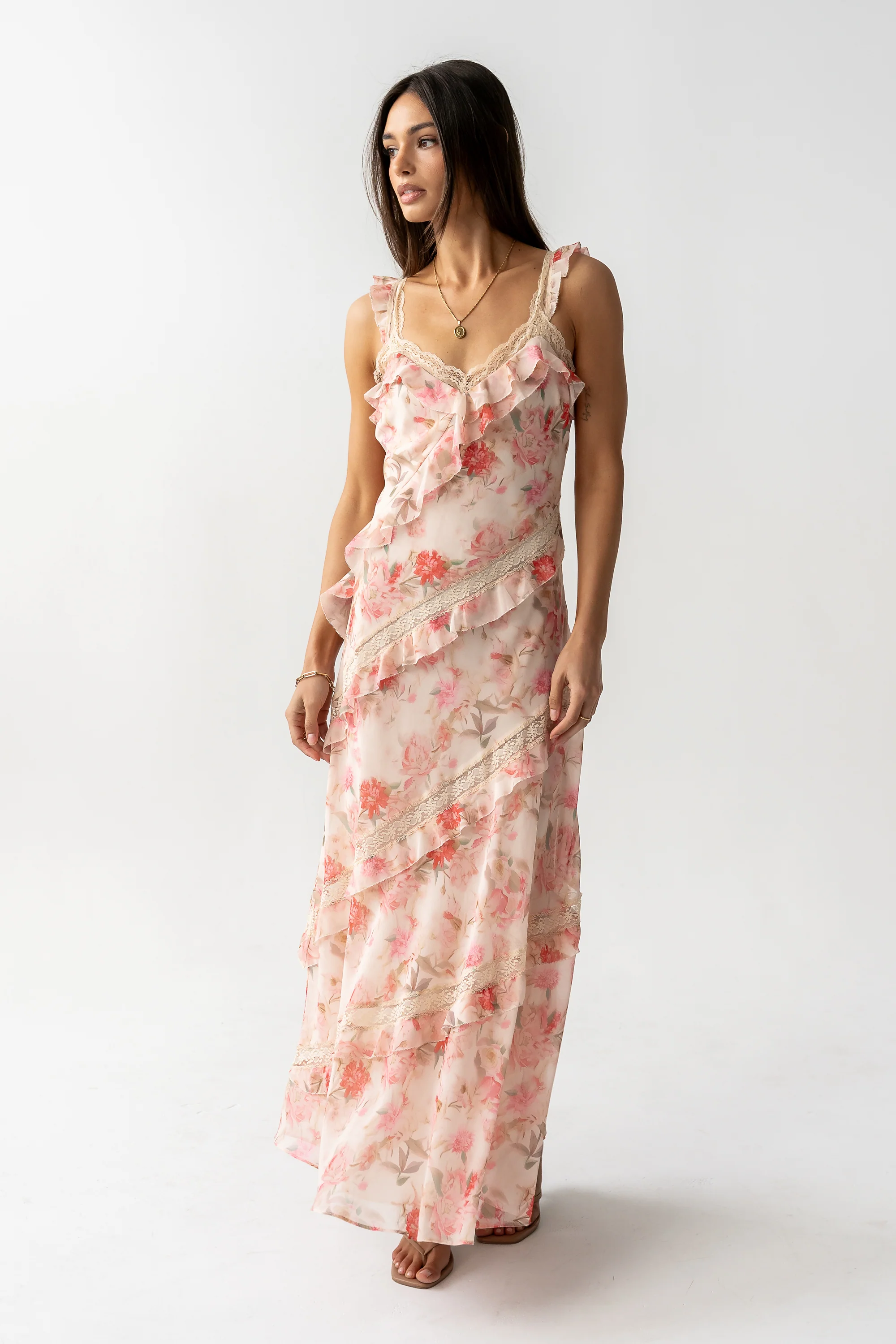 Franny Ruffle Maxi Dress - FINAL SALE