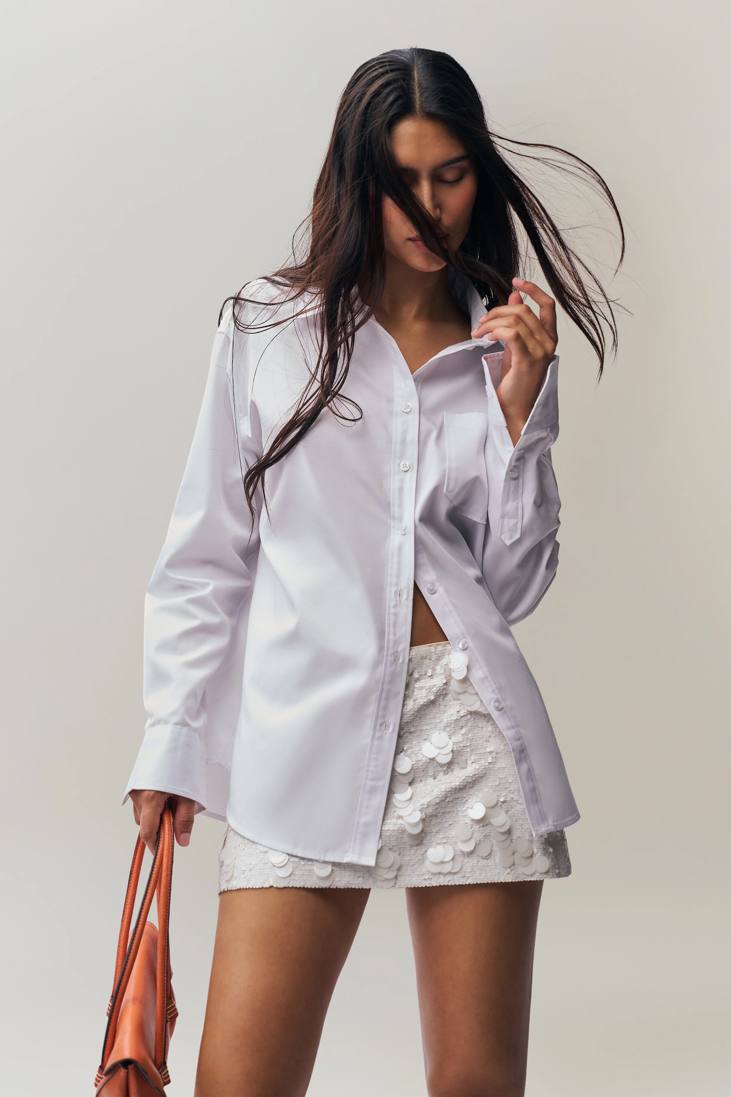 Low Rise Paillette Skirt - luluinthesky