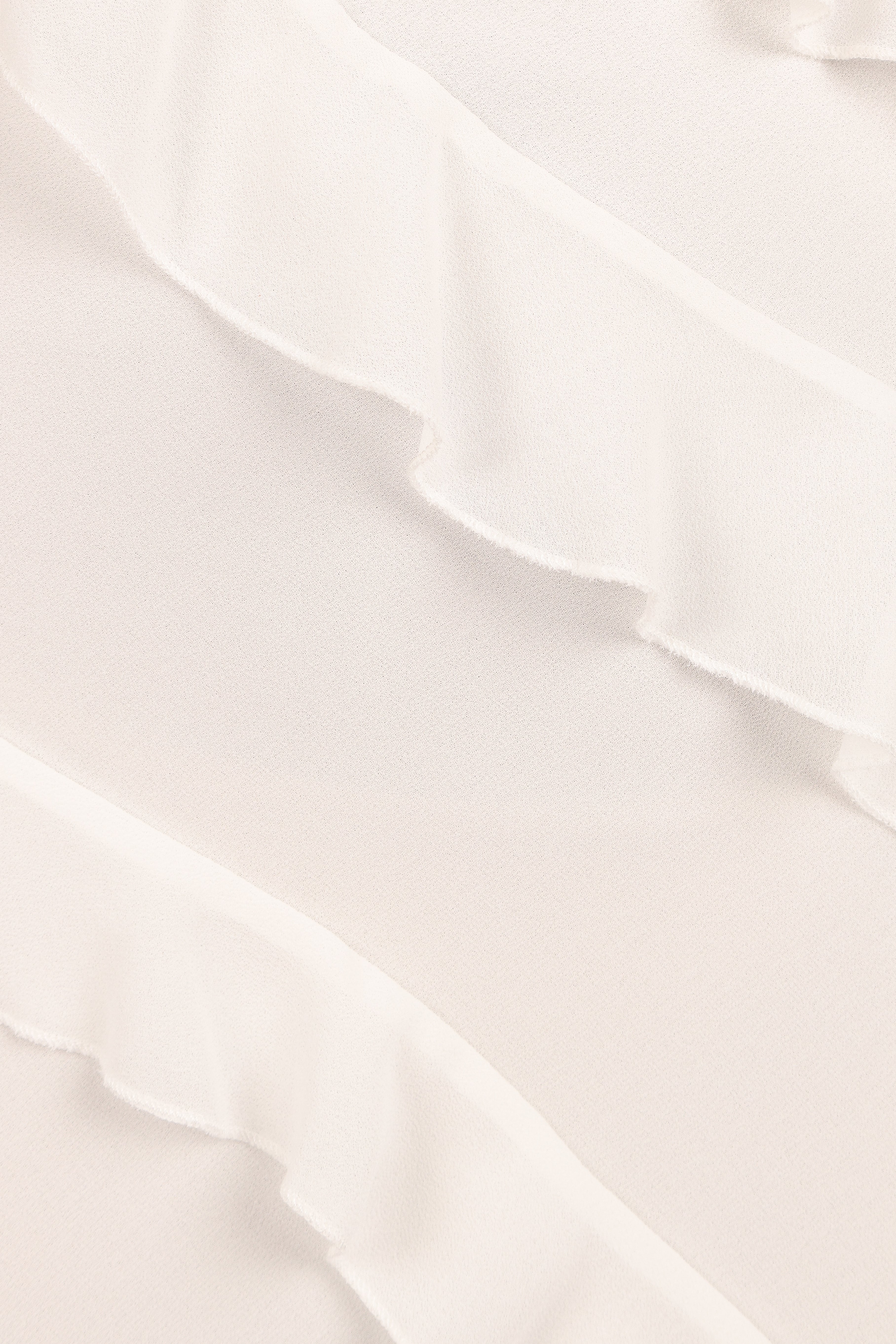 Ciao Ruffles Maxi Dress - Cloud White - luluinthesky
