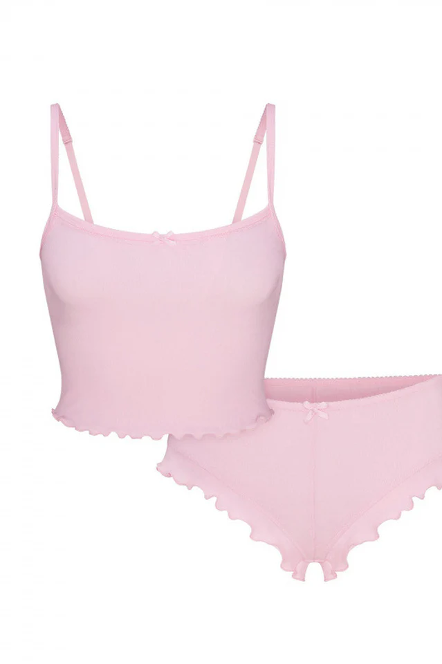 SKIMS Pointelle Cami Sleep Set