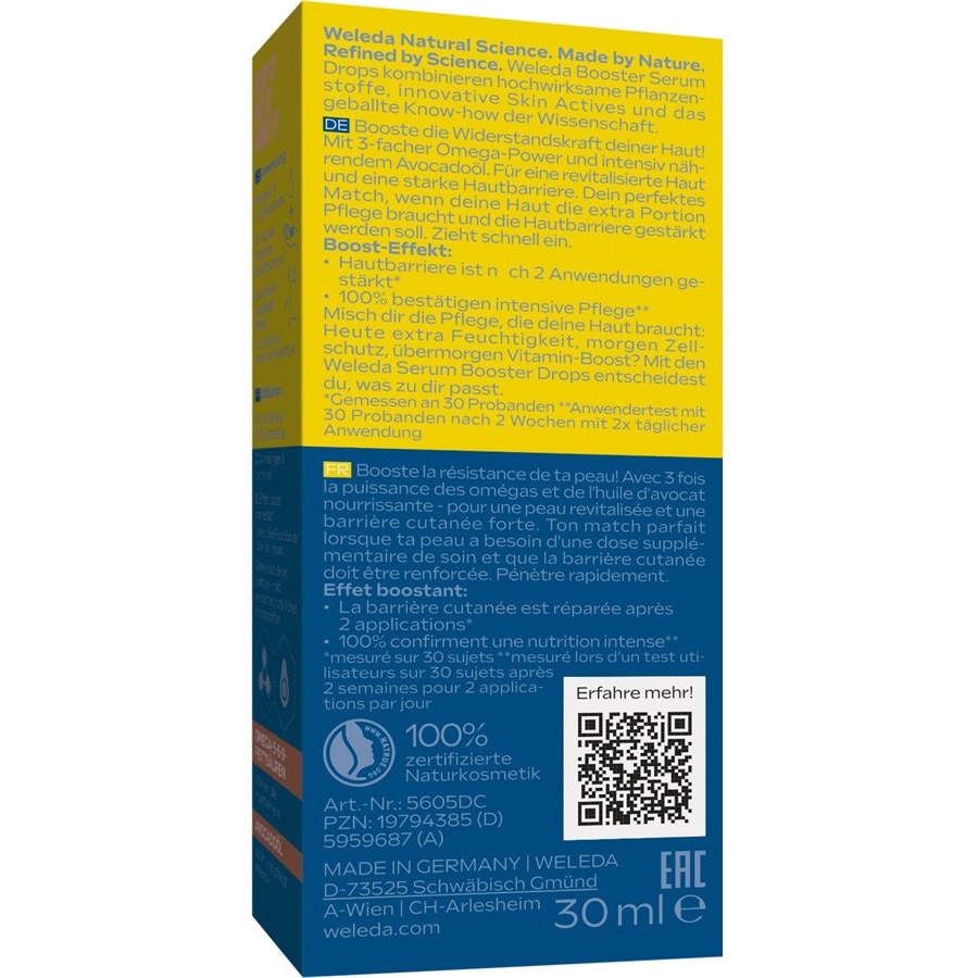 WELEDA Intensive care Omega Serum Drops Extra Rich