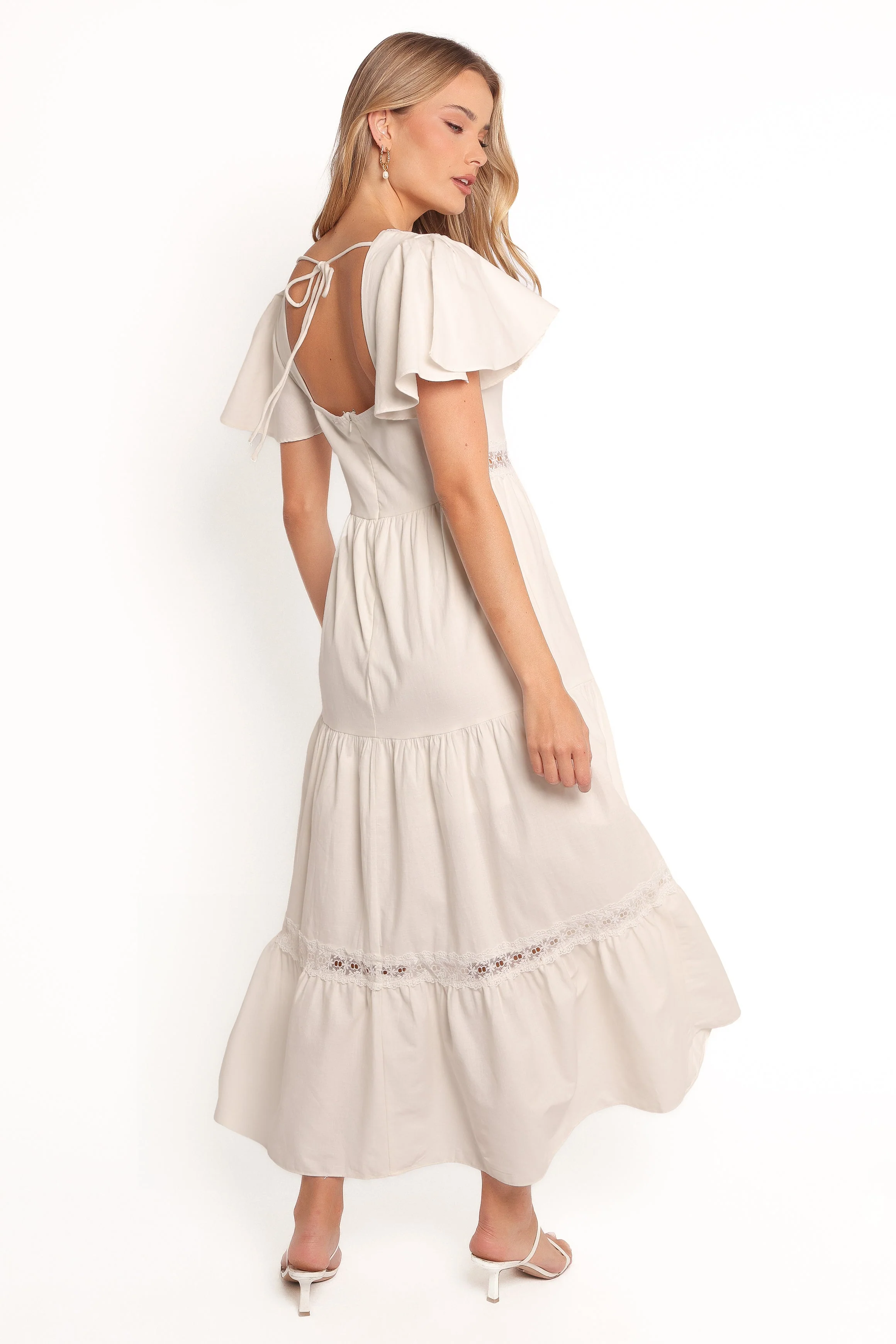 Minny Maxi Dress - Cream