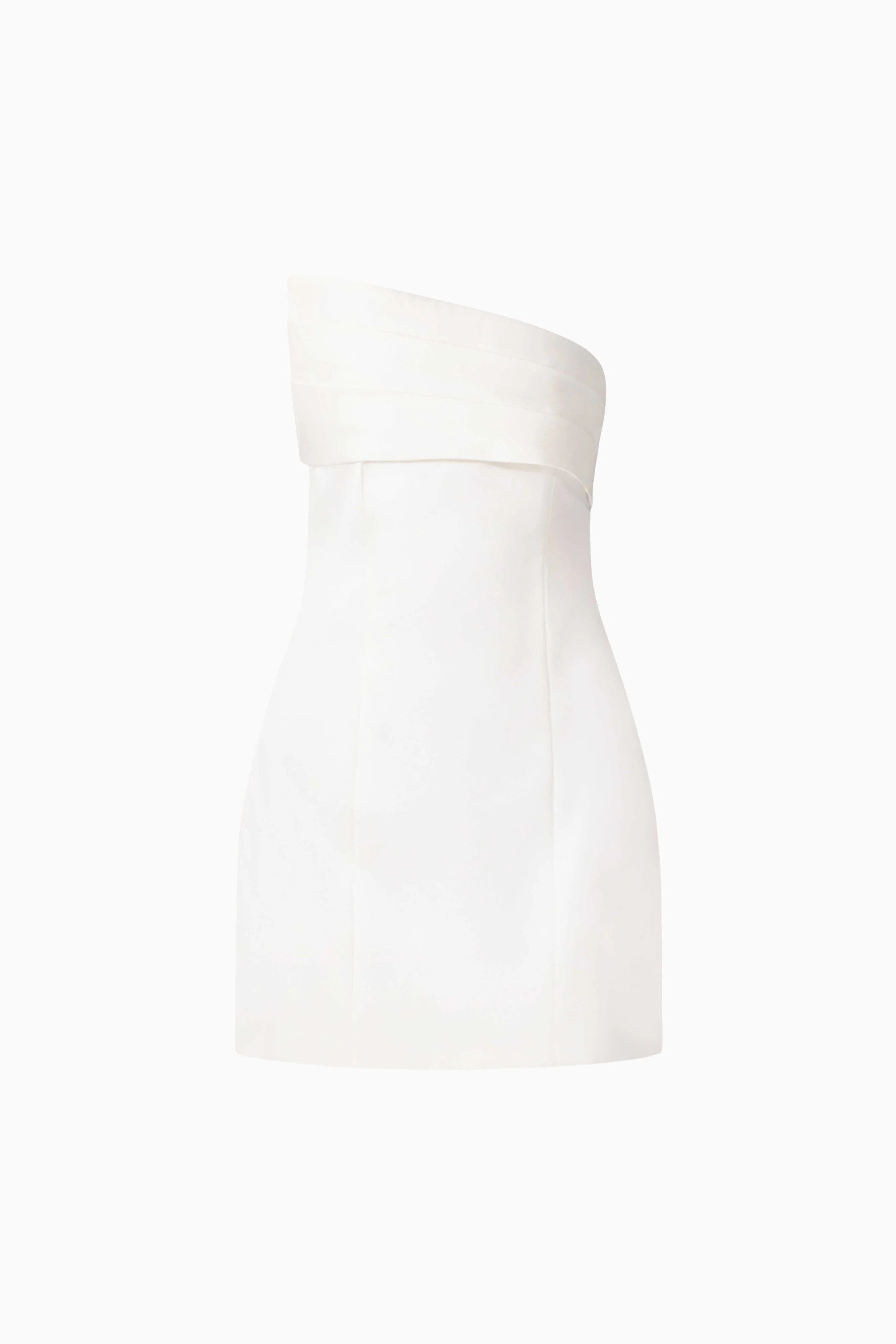 Sydney Strapless Mini Dress in White