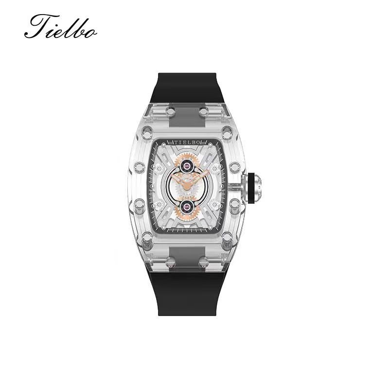 Crystal Void Watch – Transparent, Skeleton, Automatic T823L