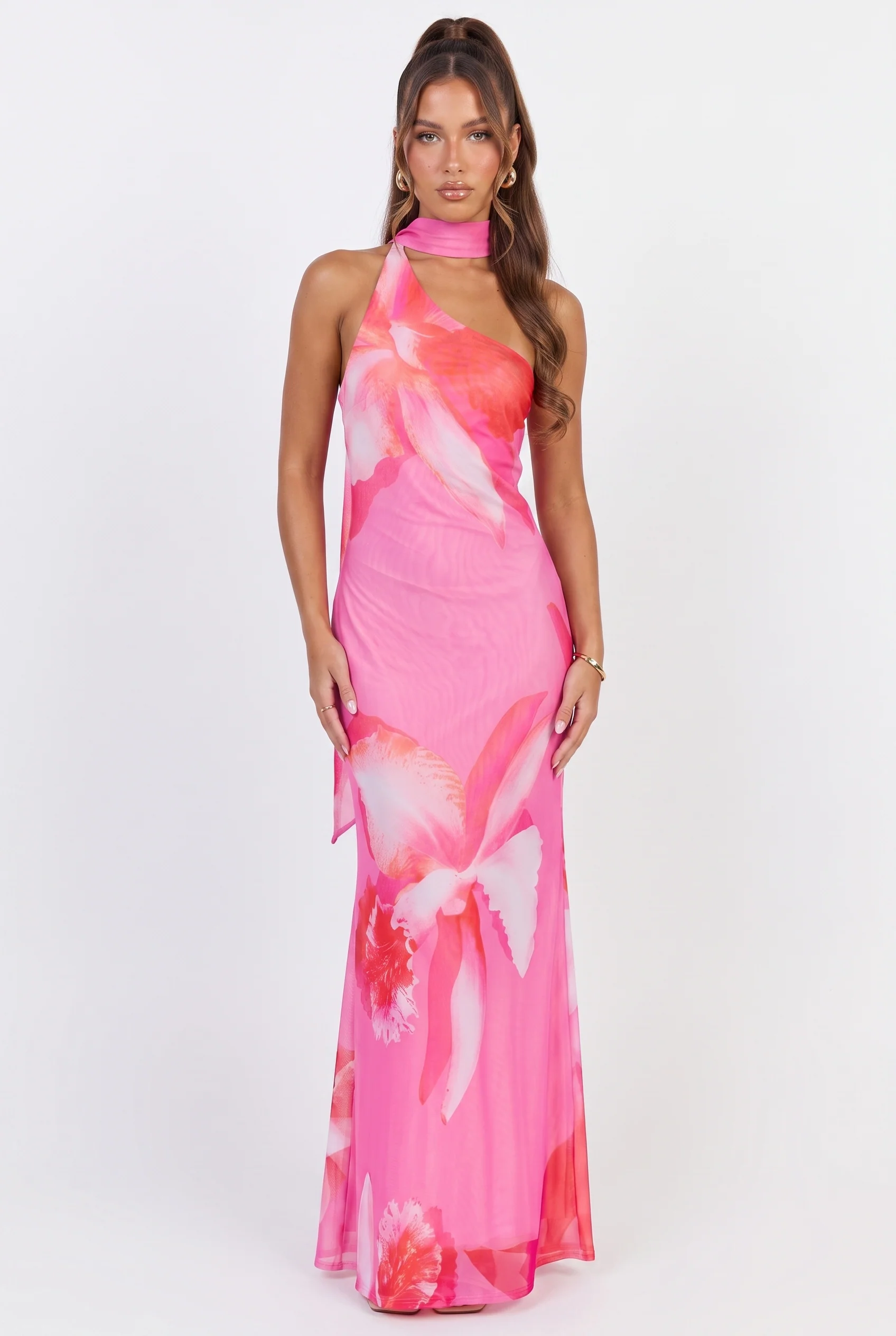 Glow Through the Palms Maxi Dress