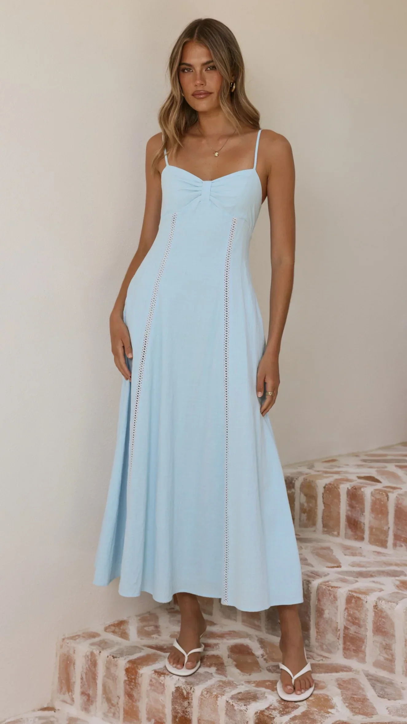 Suri Maxi Dress - Blue