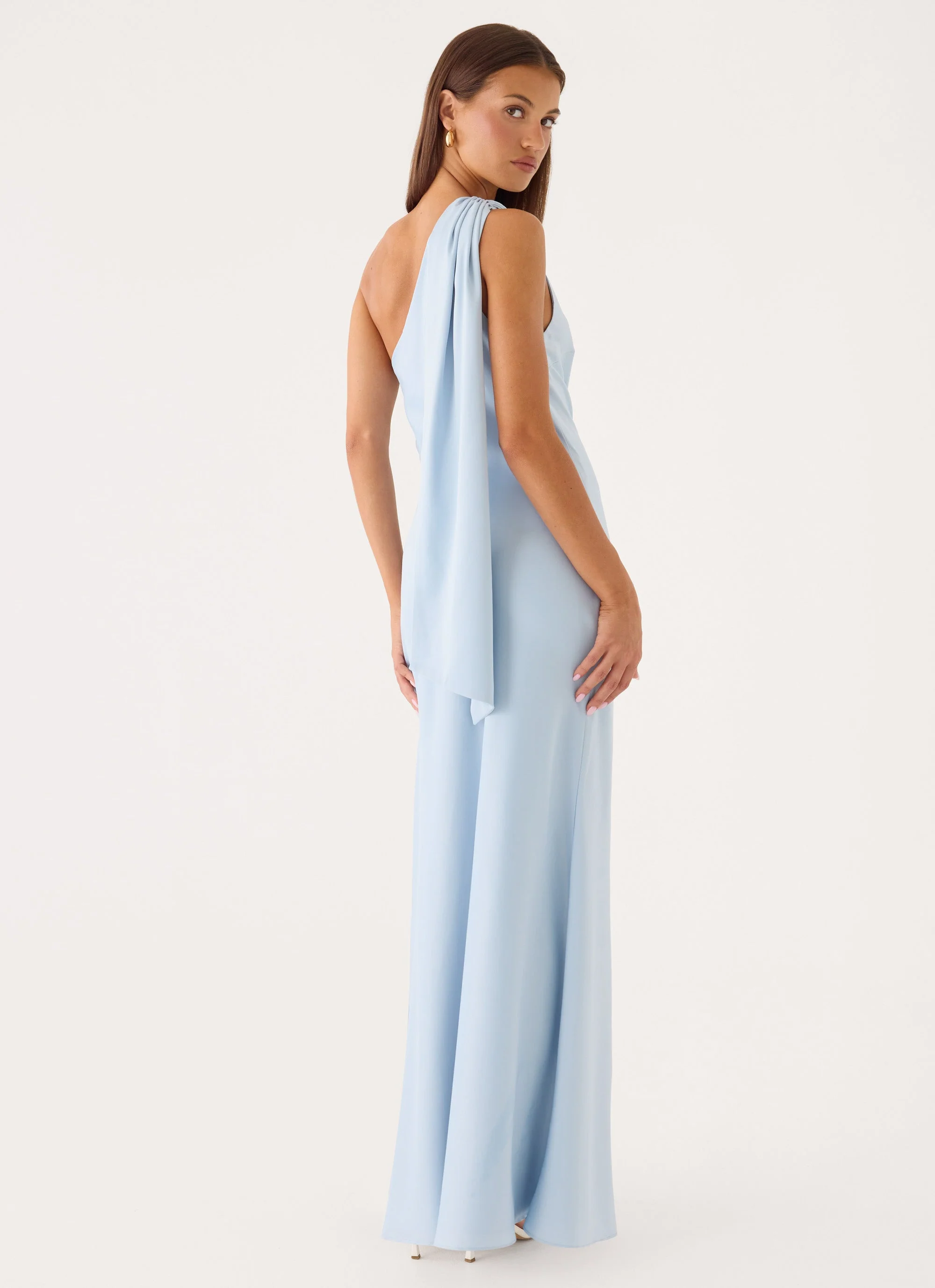 Elena Maxi Dress - Blue - luluinthesky