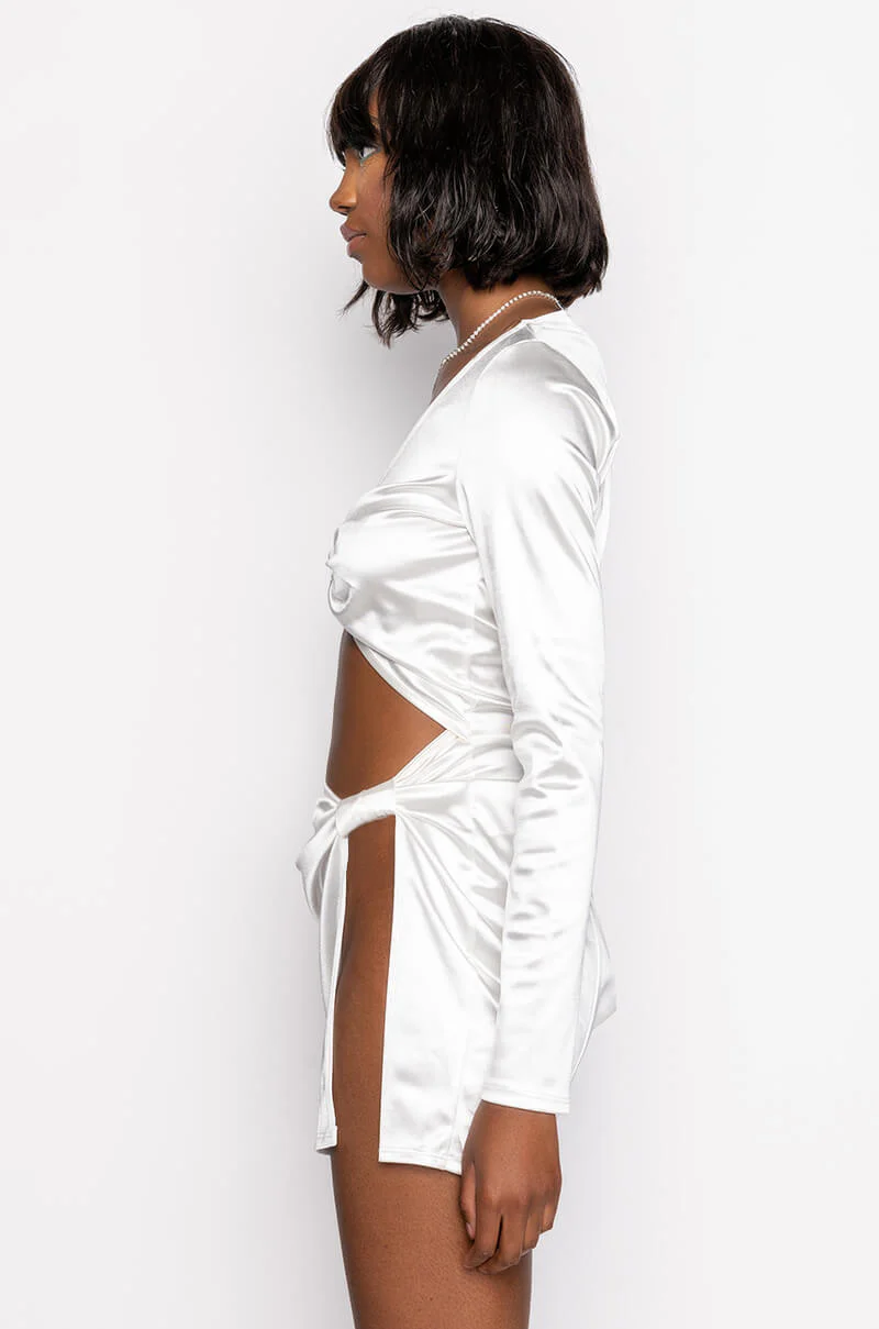 Spend It Cut Out Mini Dress
