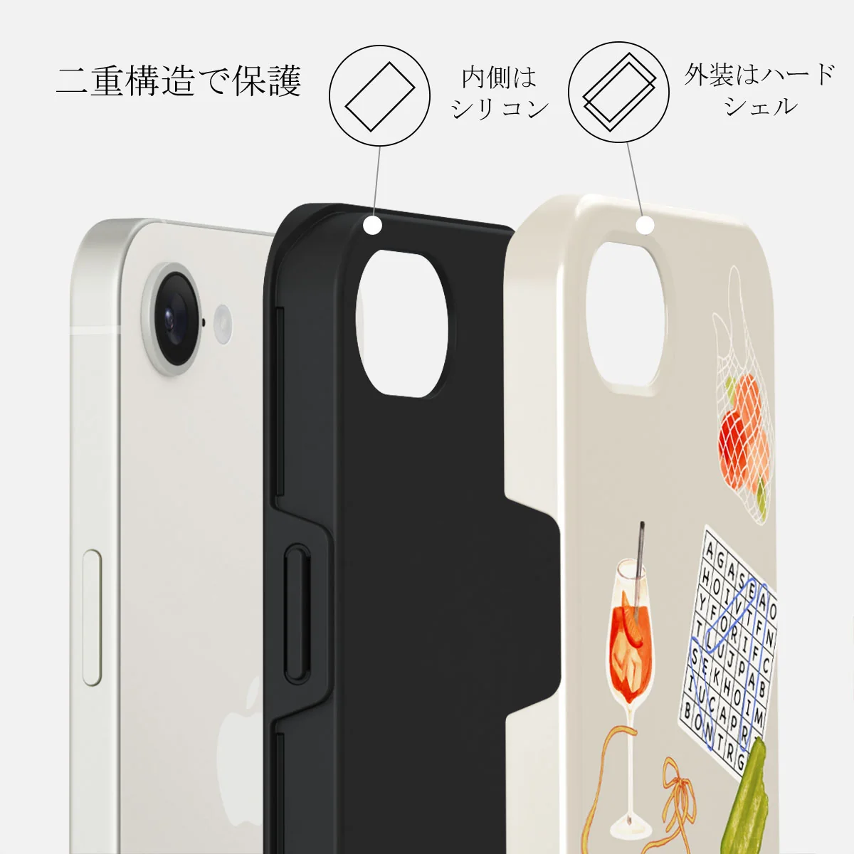 Seaside Muse - iPhone 16e ケース