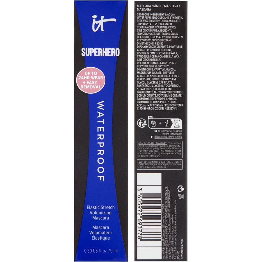it Cosmetics Oczy Wodoodporny tusz do rzęs Superhero