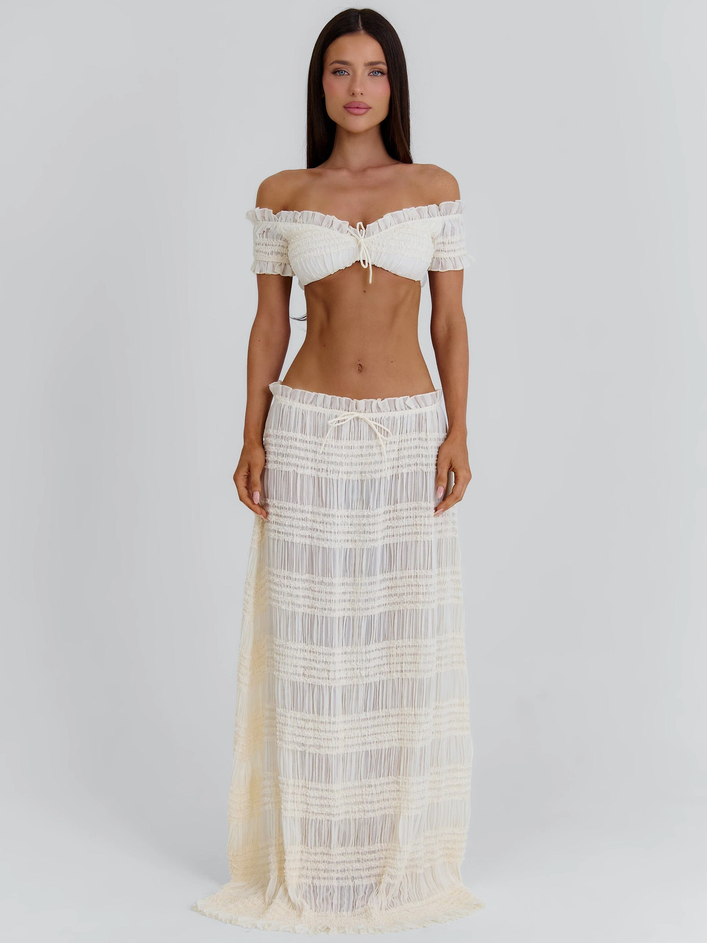 CASSIDEE CROP TOP CREAM