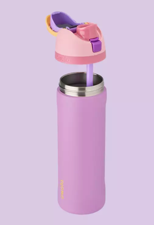 Owala Freesip Insulated Water Bottle Disney Princess Collection 24 Oz- Rapunzel