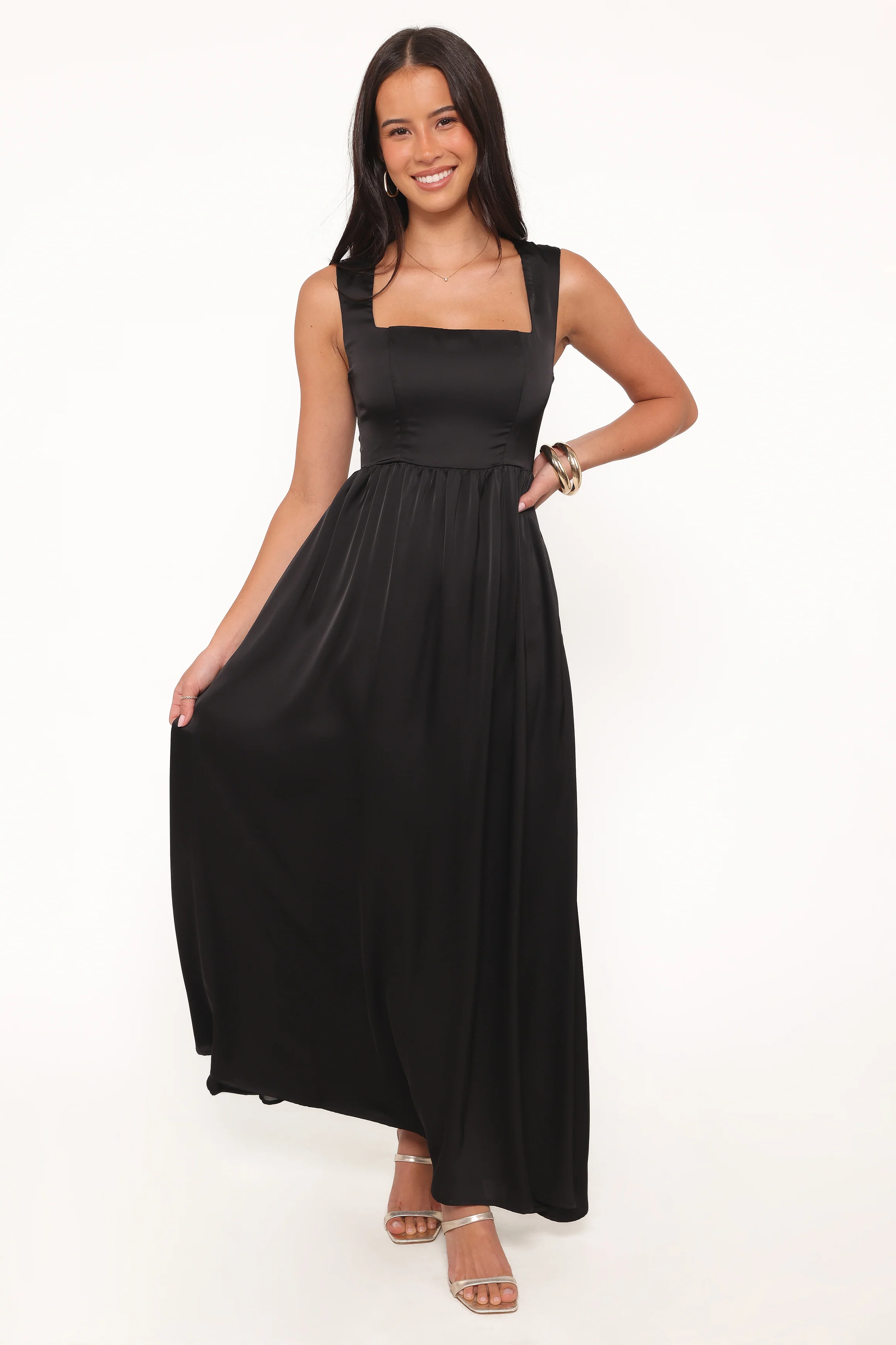 Elania Maxi Dress - Black