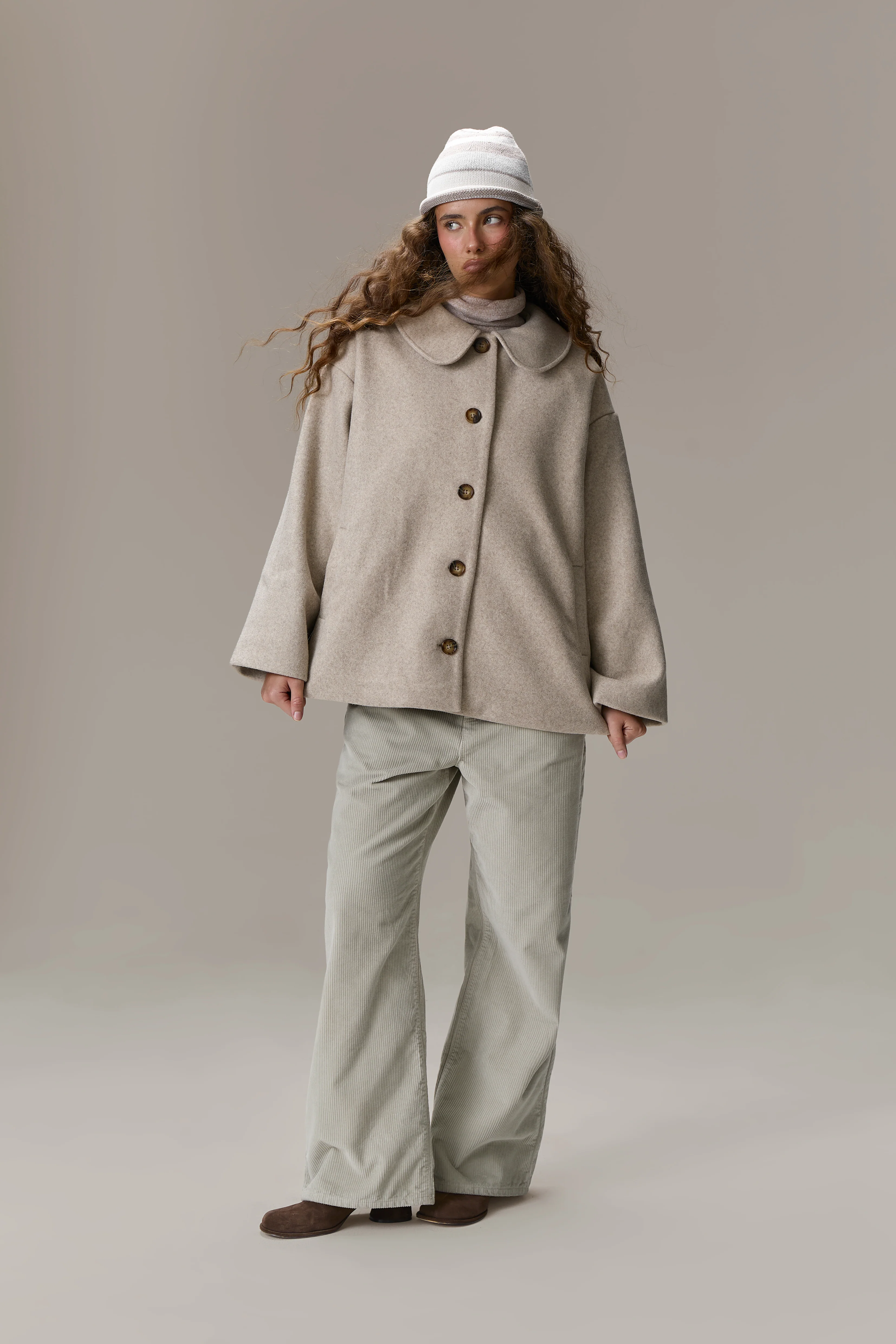Matilda Collared Coat Jacket