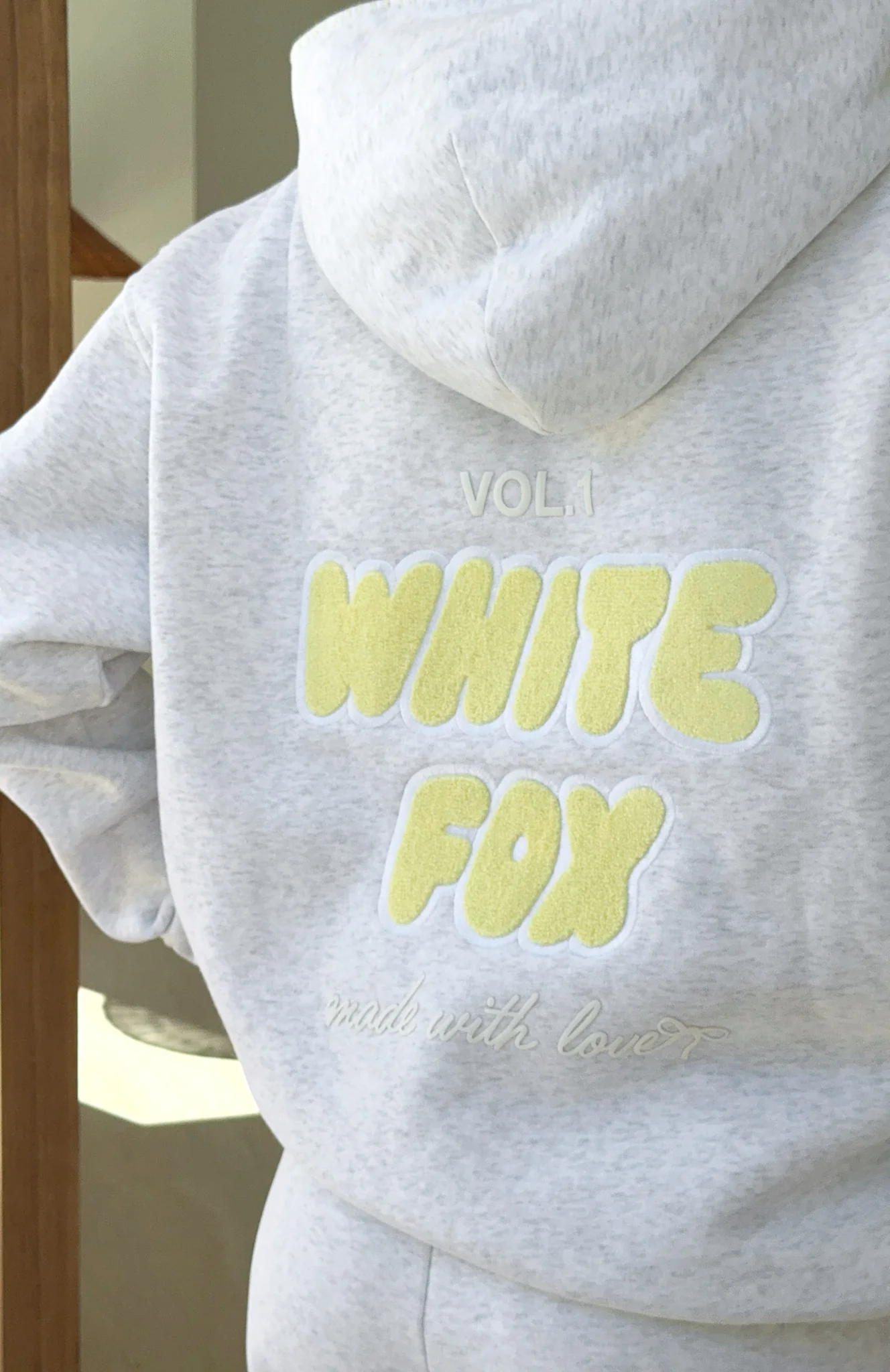 Vol. 1 Oversized Hoodie Grey Marle