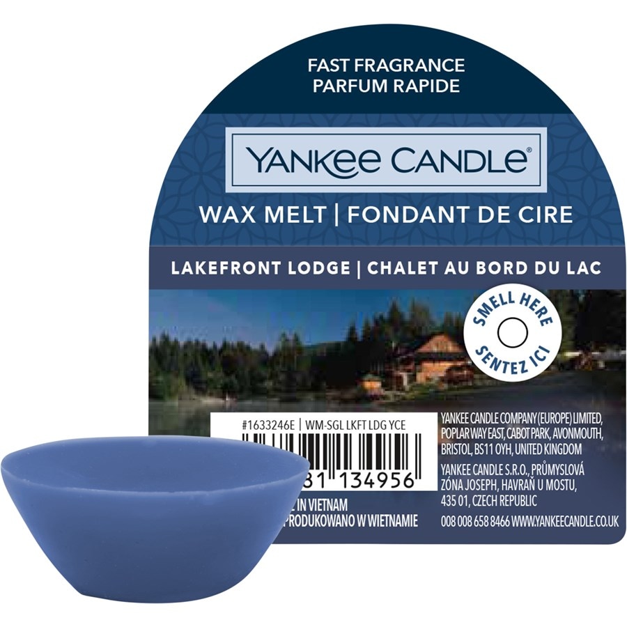 Yankee Candle Wosk zapachowy Lakefront Lodge Niebieski