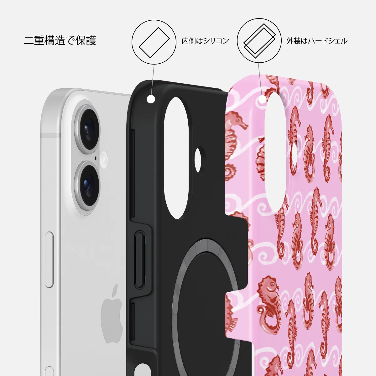 Coral Reef - iPhone 16 Plus ケース