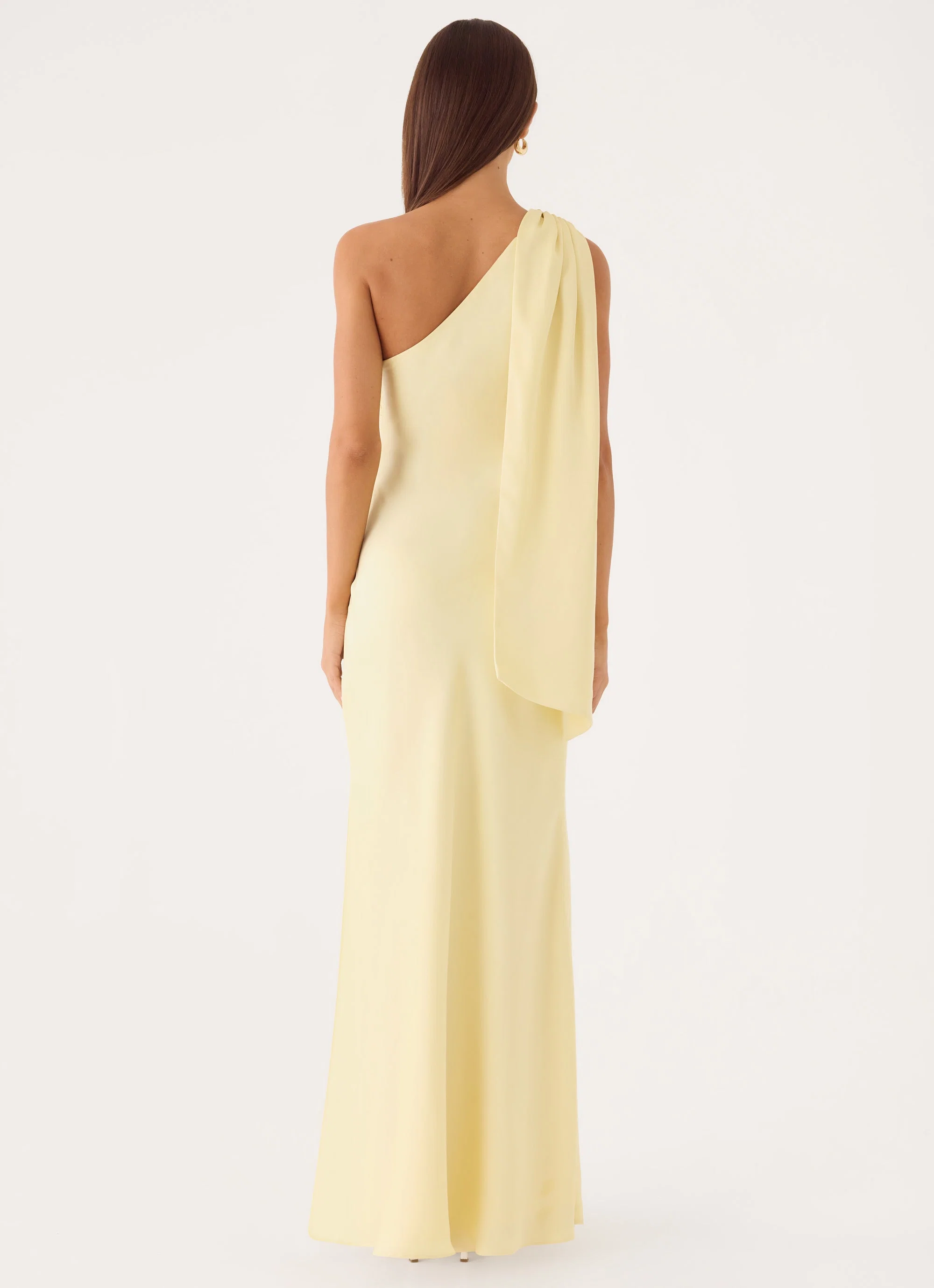 Elena Maxi Dress - Baby Yellow