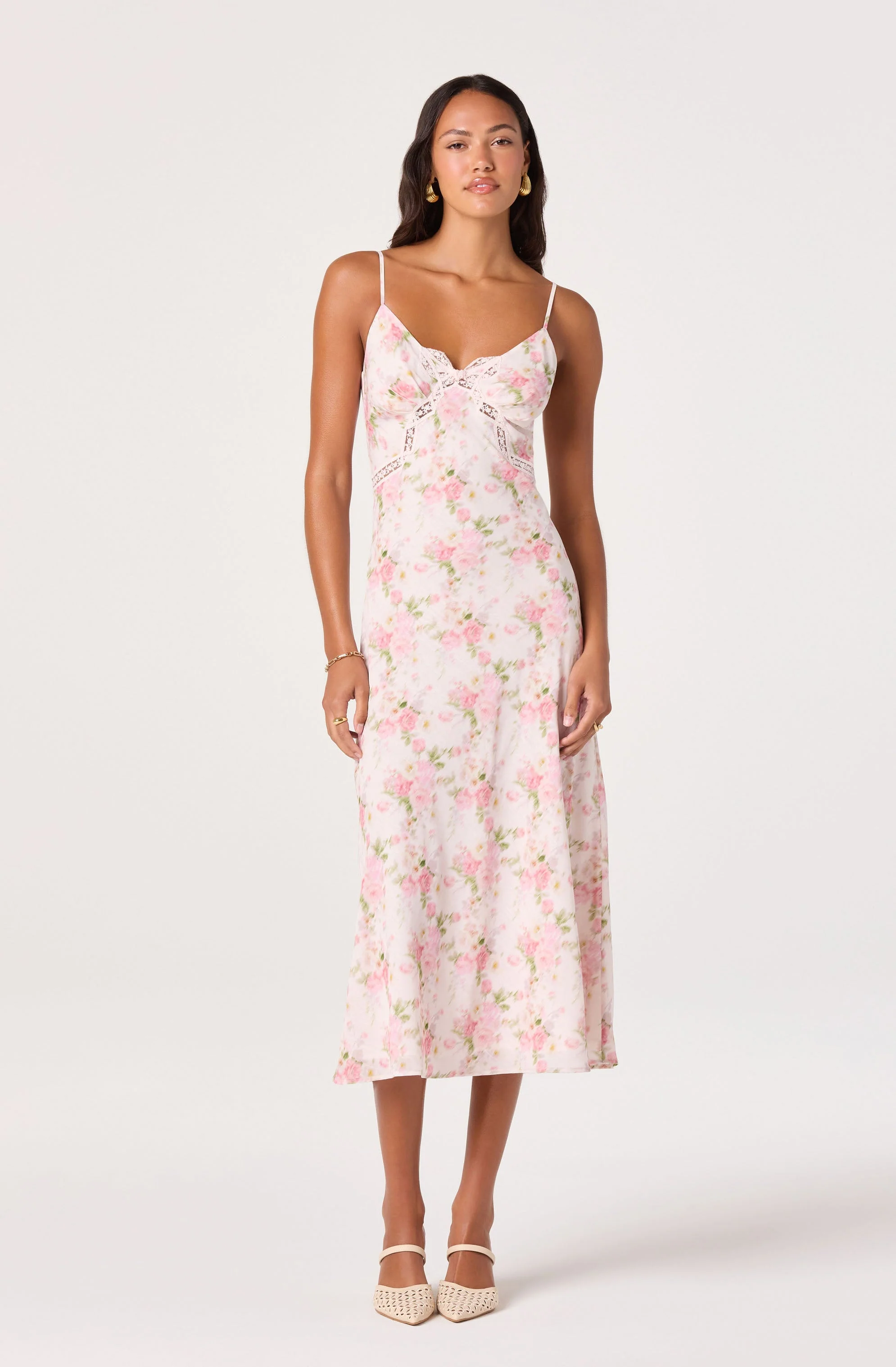 Liran Floral Midi Dress