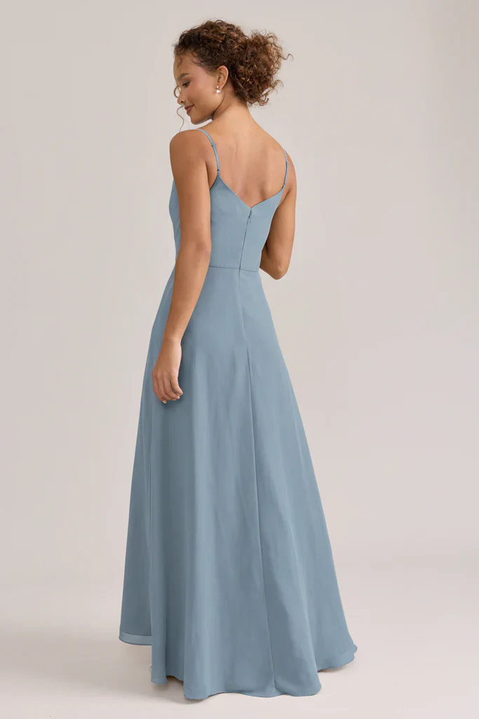 Ellapink Chiffon Dress | Ready To Ship | French Blue