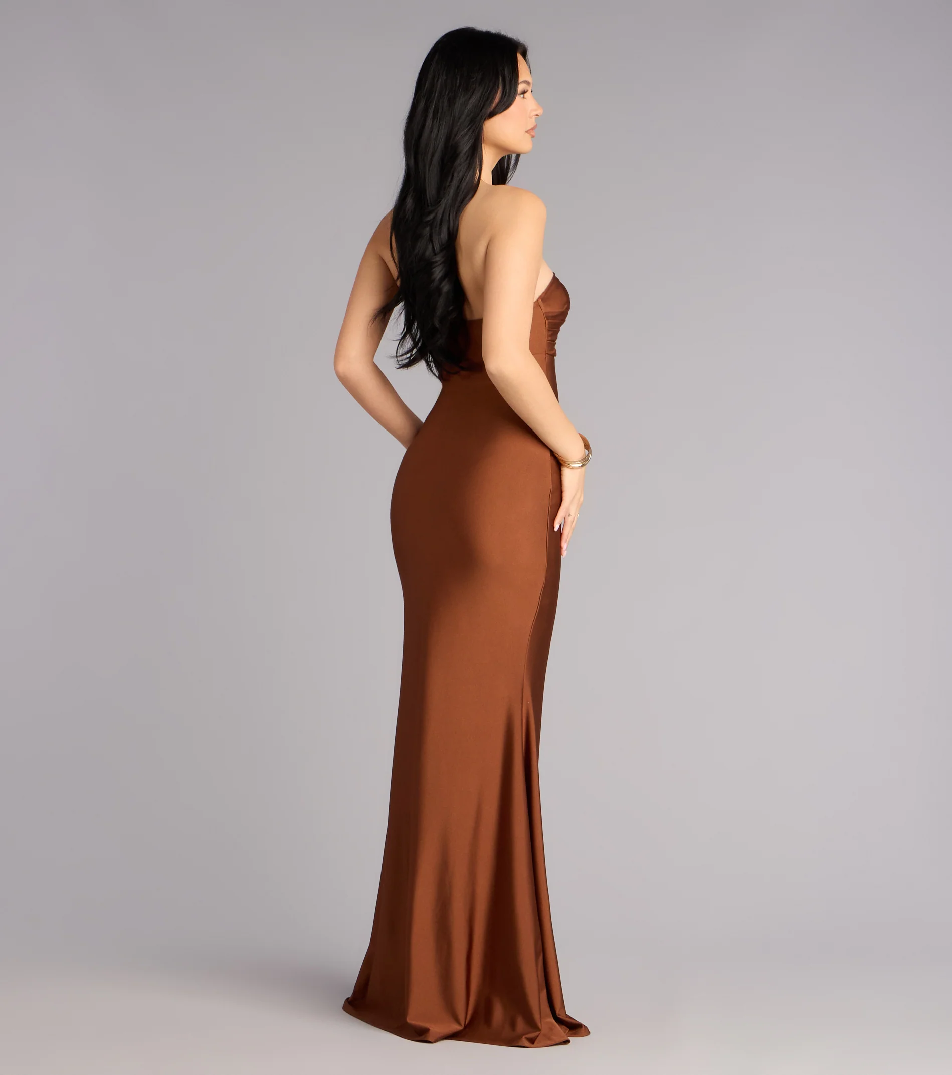 Adley Strapless Mermaid Dress - luluinthesky