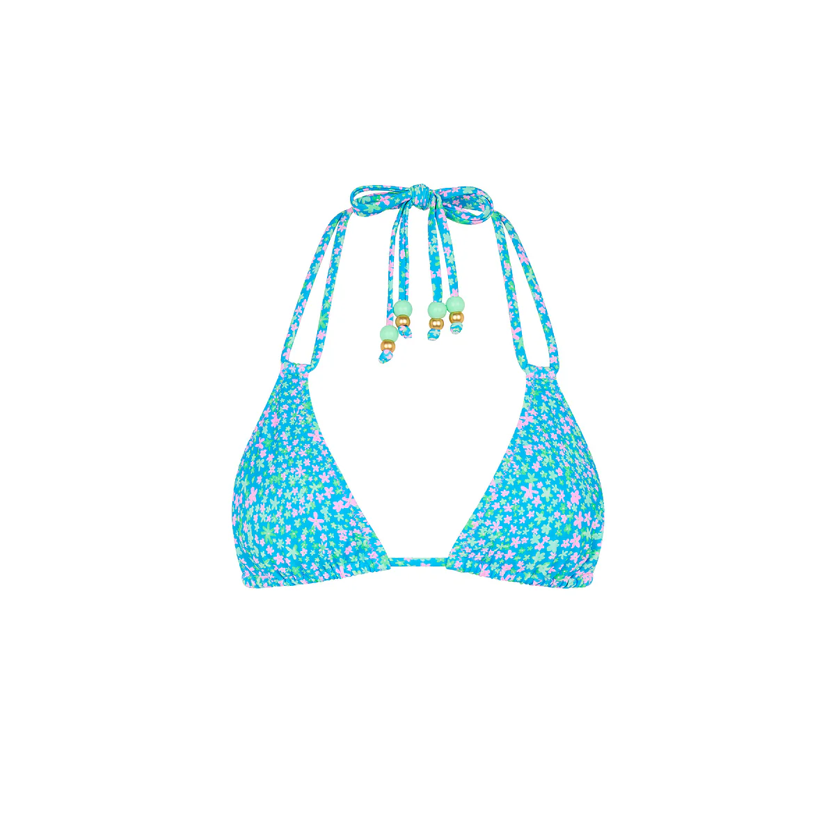 Halter Bralette Bikini Top - Ocean Kisses