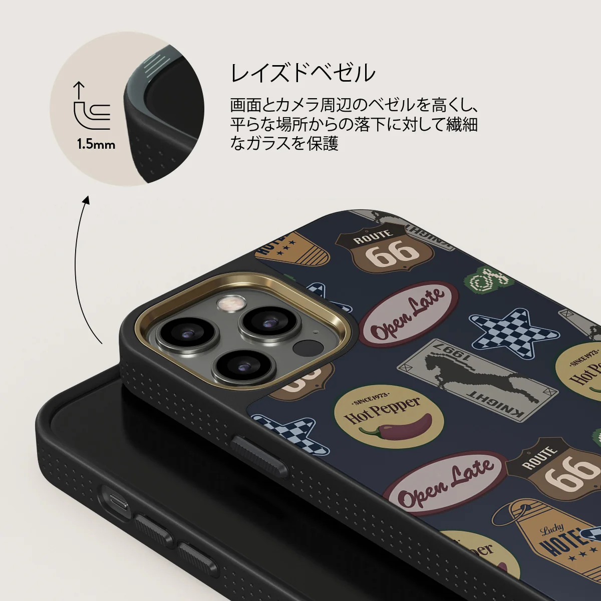 Open Late - iPhone 12 Pro ケース